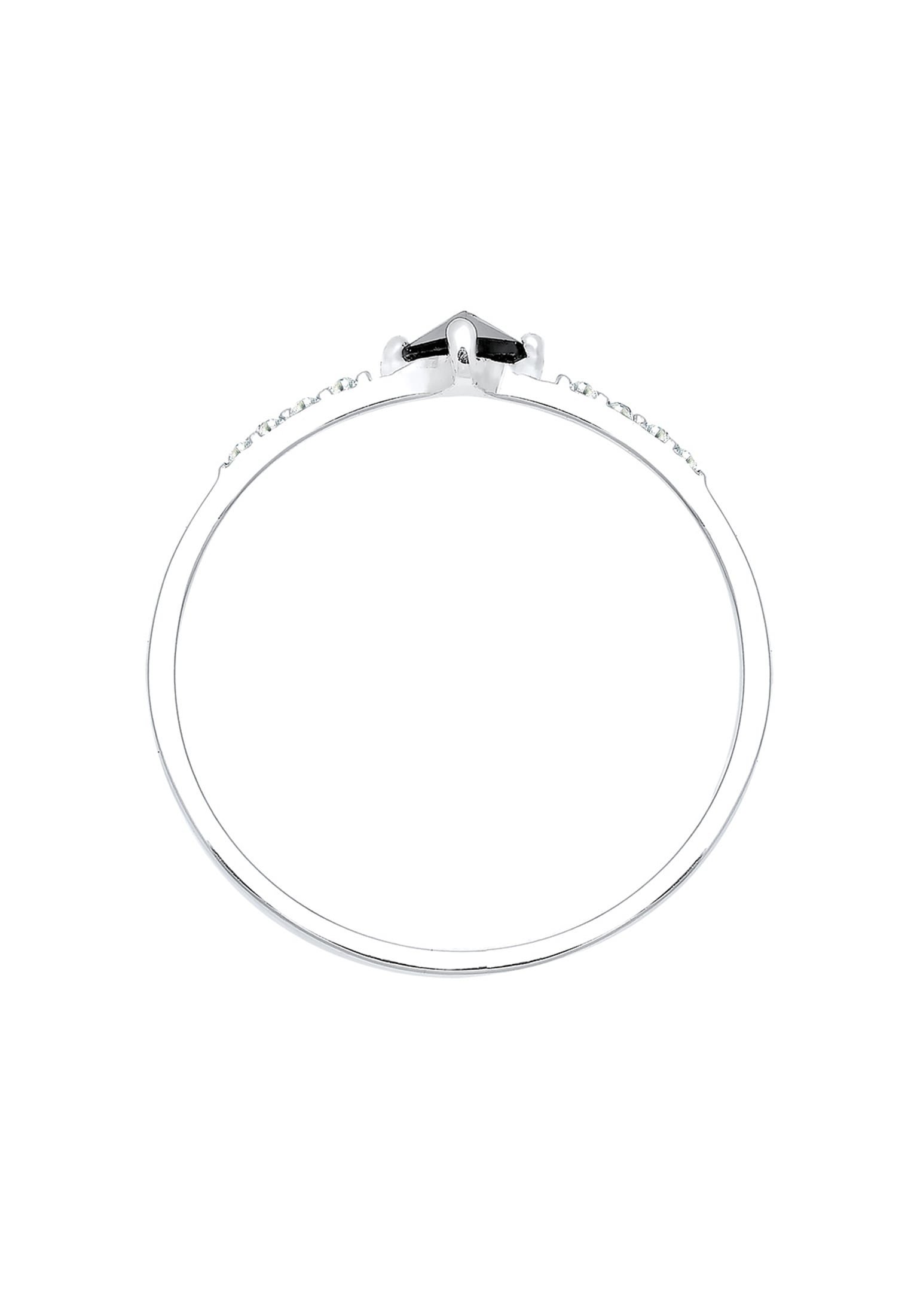 Elli Silberring »Ring Modern Zirkonia Kristalle 925 Silber«