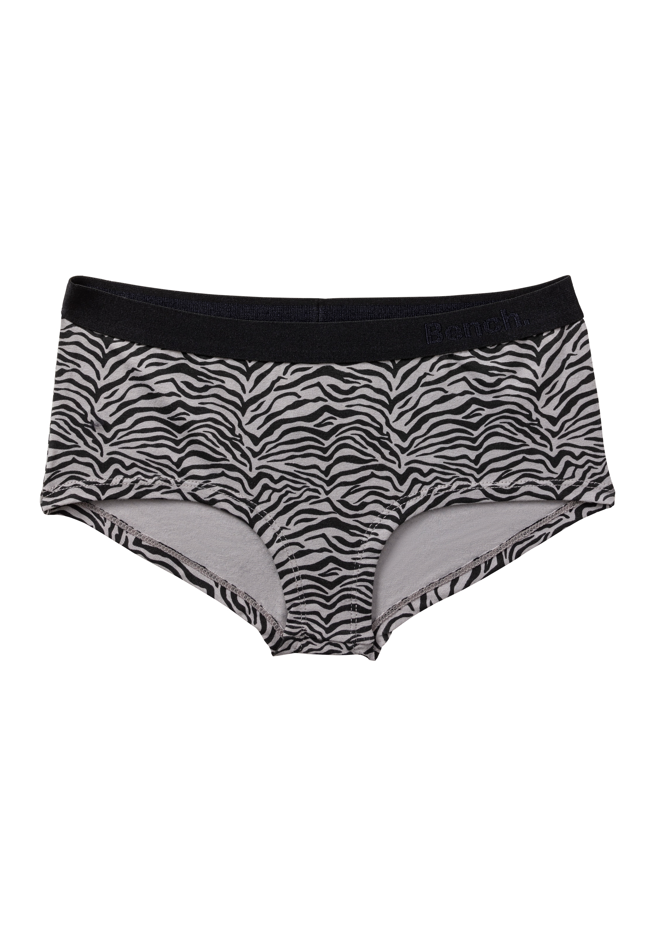 Bench. Set: Bustier, 4 in tonigem Zebramuster