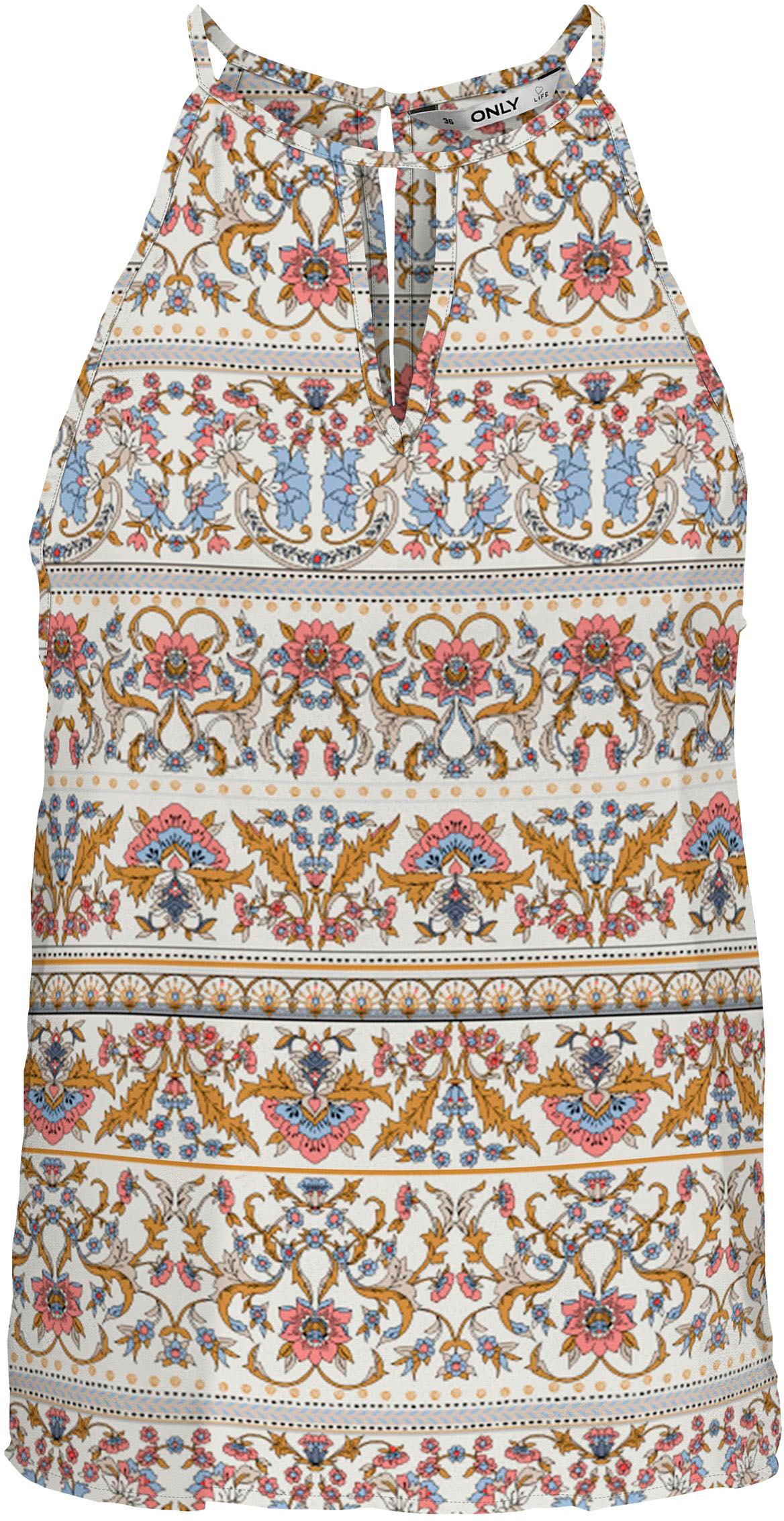 Only Trägertop »ONLALMA LIFE VIS S/L KEYHOLE TOP AOP«