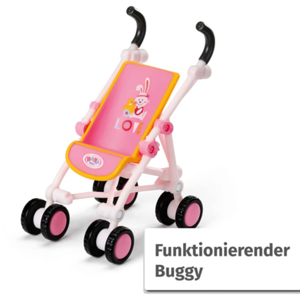 Baby Born Minipuppe »Baby born® Minis Spielset Buggy«, inklusive Baby born® Mini Puppe
