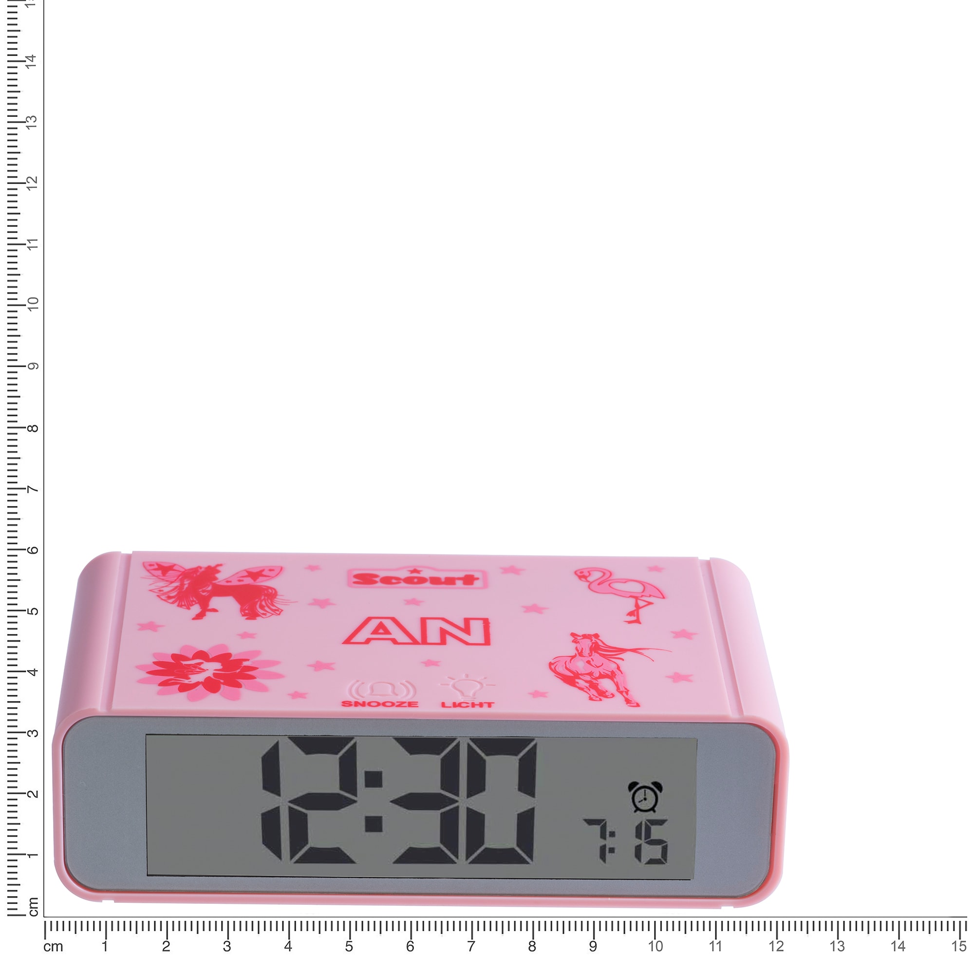 Scout Quarzwecker »Digi Clock, 280001025« Kinderwecker, Digitalwecker, Geschenkidee, Kinderzimmer, Jugendliche