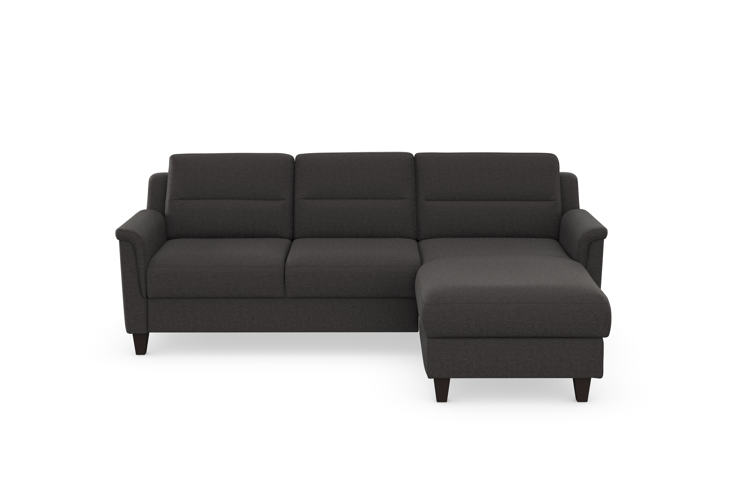 sit&more Ecksofa »Farö L-Form« inklusive Federkern, wahlweise mit Bettfunktion und Bettkasten