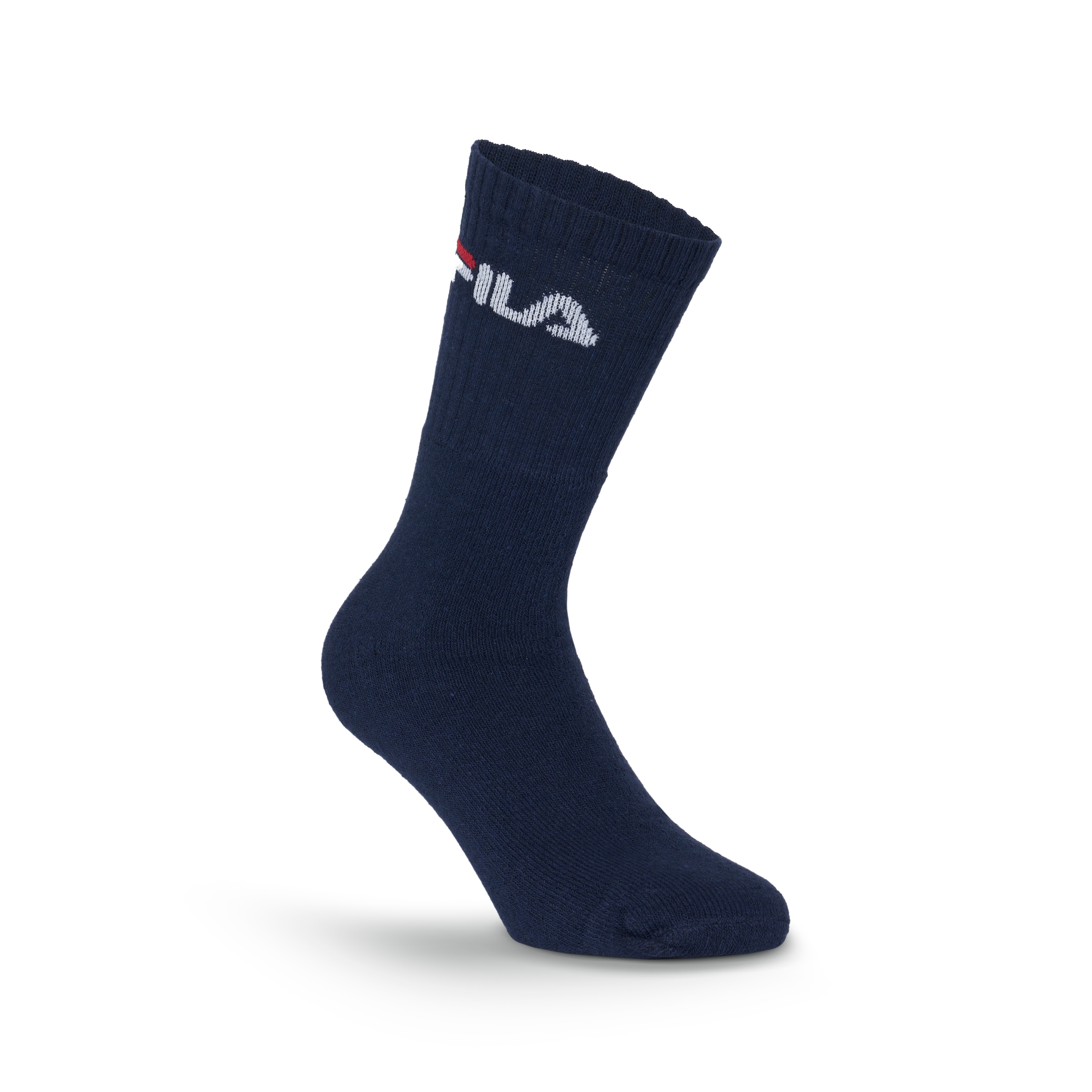 Fila Tennissocken »UNISEX CREW TENNIS FULL TERRY SOCKS« 3 Stk. tlg. mit verstärkten Belastungszonen,