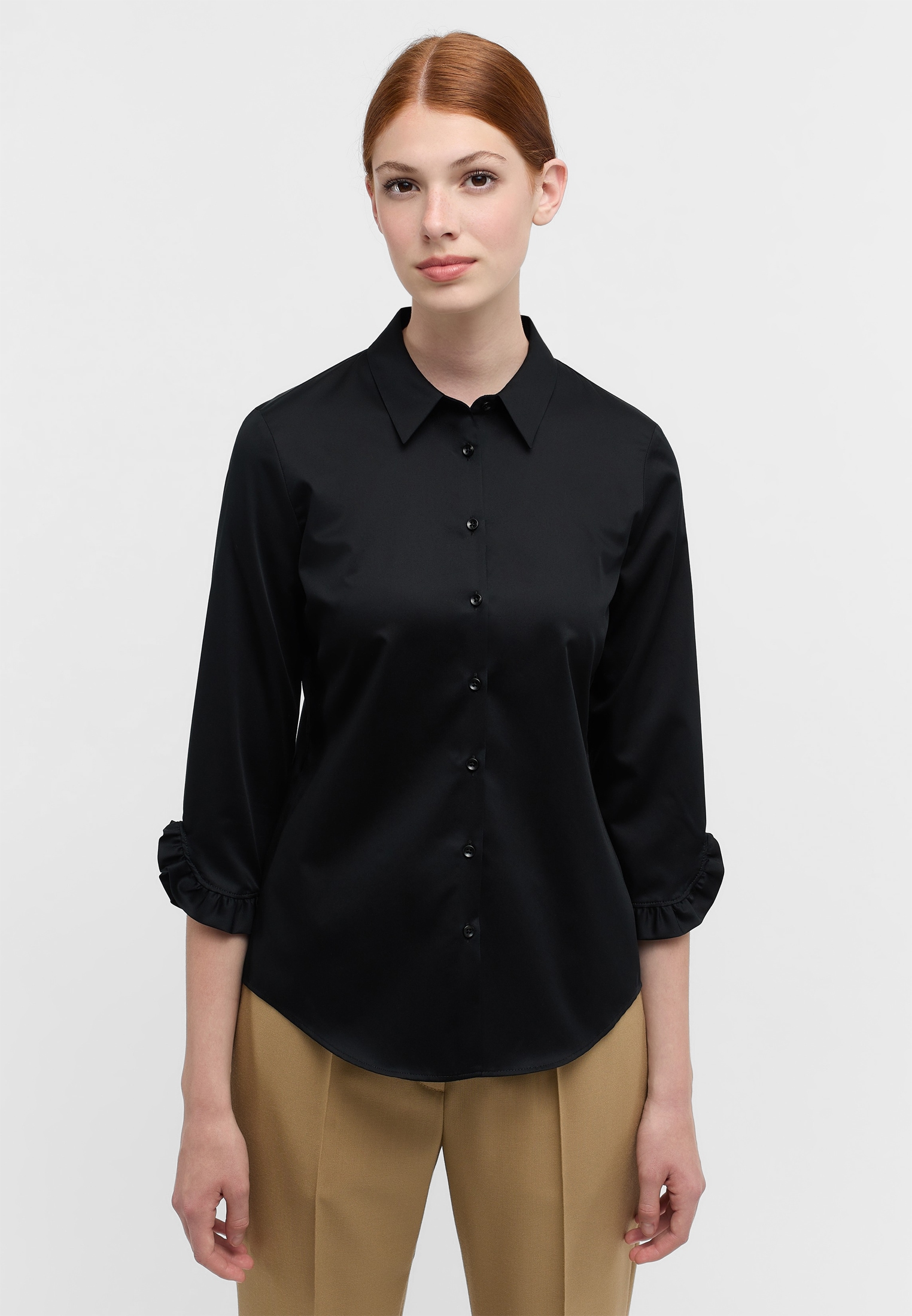 Eterna Hemdbluse »FITTED« EASY IRON (bügelleicht)