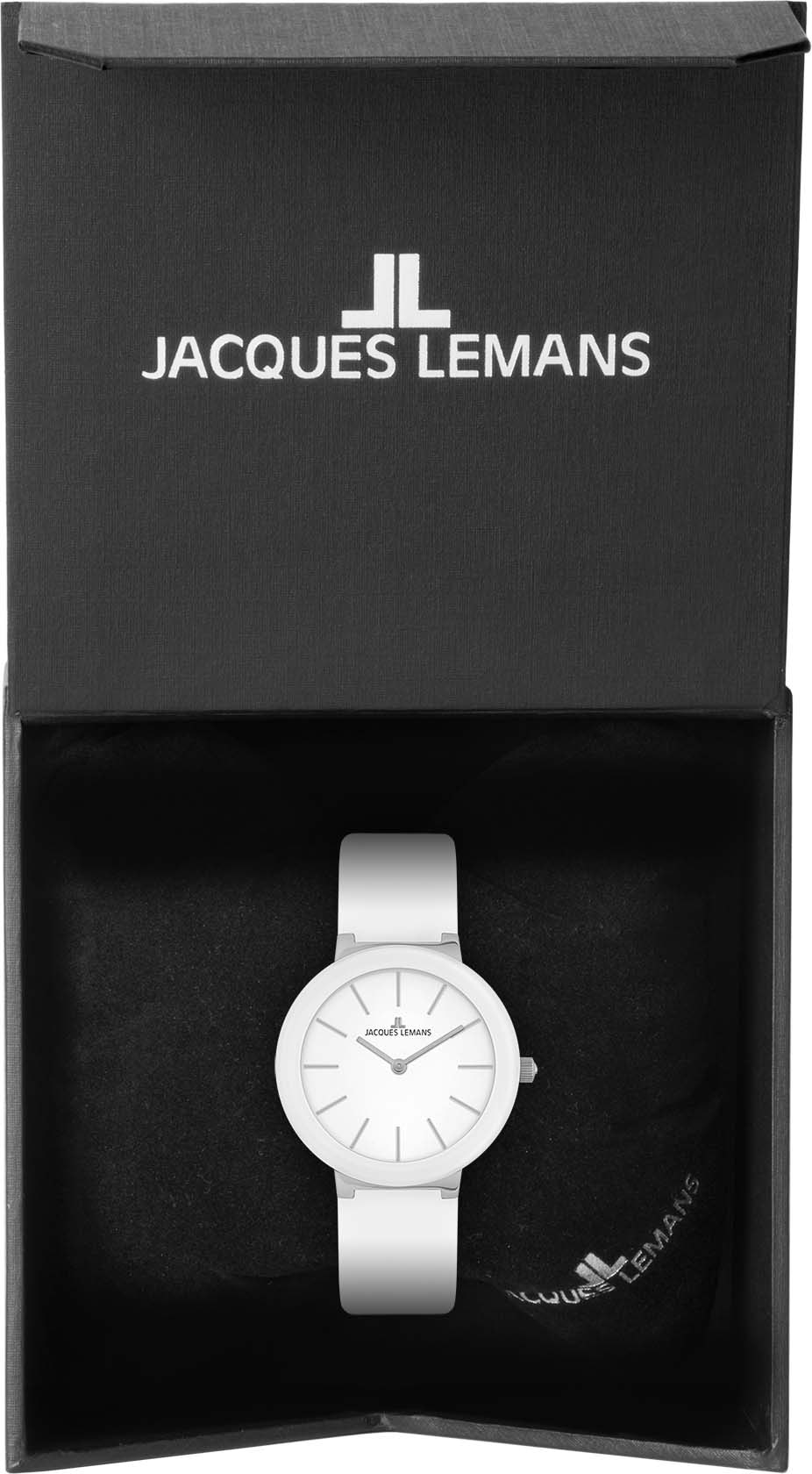Jacques Lemans Quarzuhr »Monaco, 42-9B«, Armbanduhr, Damenuhr, Crystexglas
