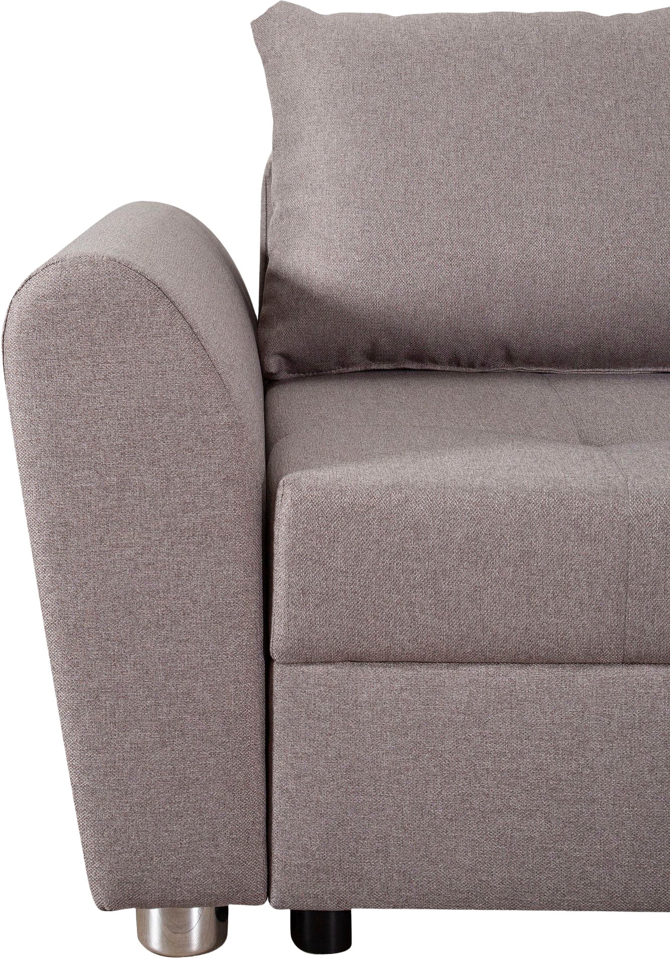 COLLECTION AB Ecksofa »JANA XL-Sofa L-Form«, inkl. Bettfunktion, Bettkasten und Bonnelfederkern