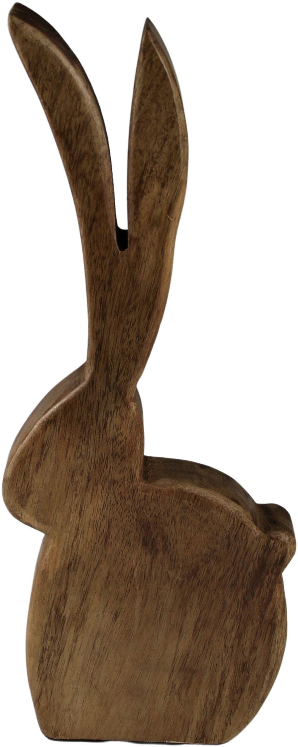 Am Design Osterhase »Osterfigur aus Holz in braun, Größe B/H/T: 5 cm x 38 cm x 16 cm