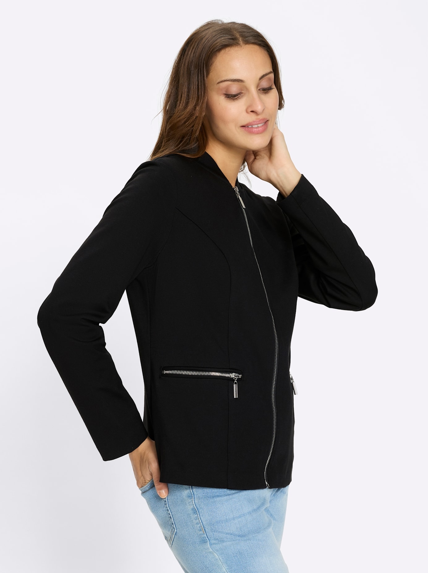 Inspirationen Jackenblazer »Jersey-Blazer«