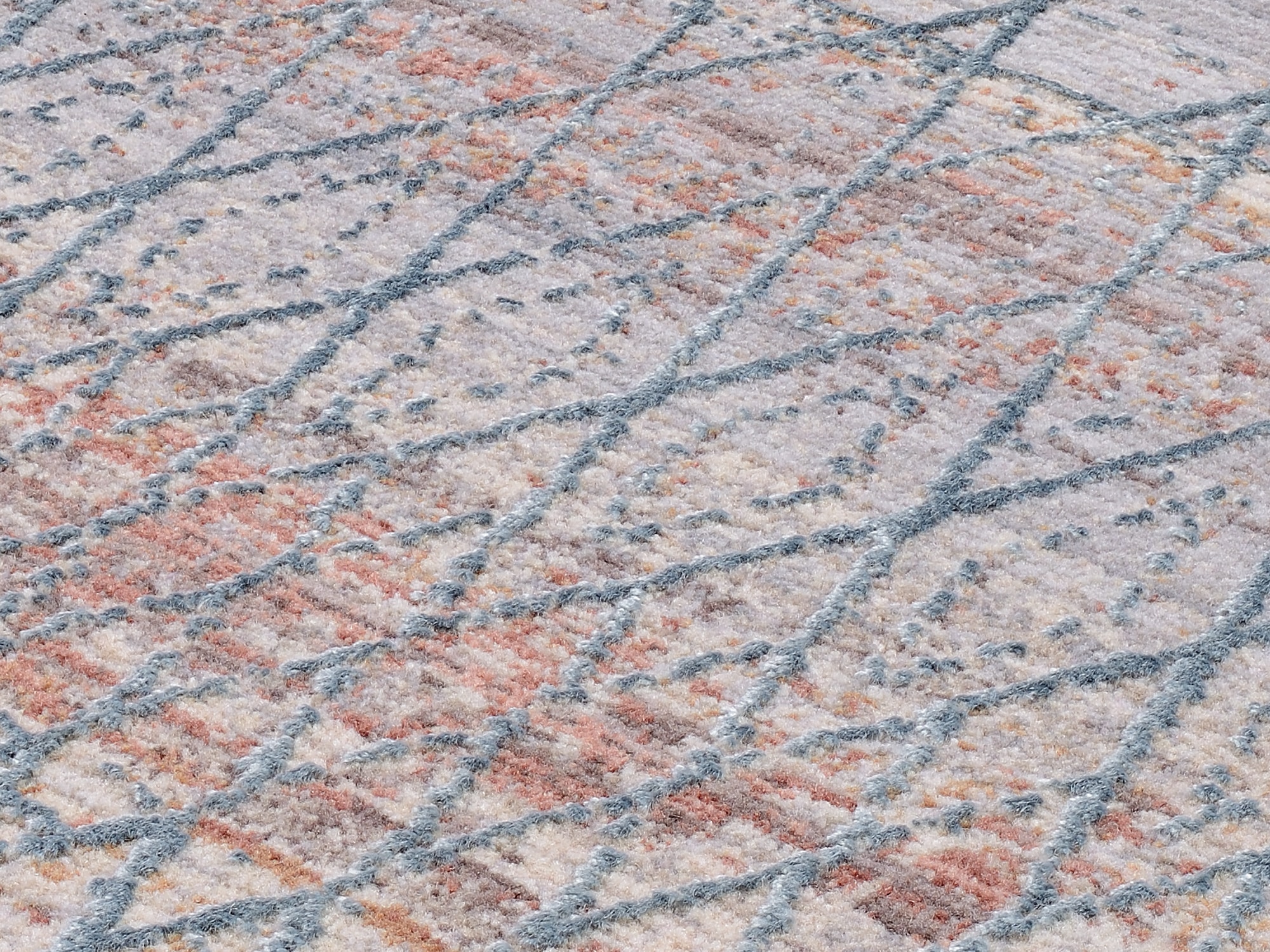 OCI DIE TEPPICHMARKE Teppich »FARBEN MASTER« rechteckig 7 mm Höhe Klassisches Muster, eingefasst, in 3-D-Optik, mit Fransen