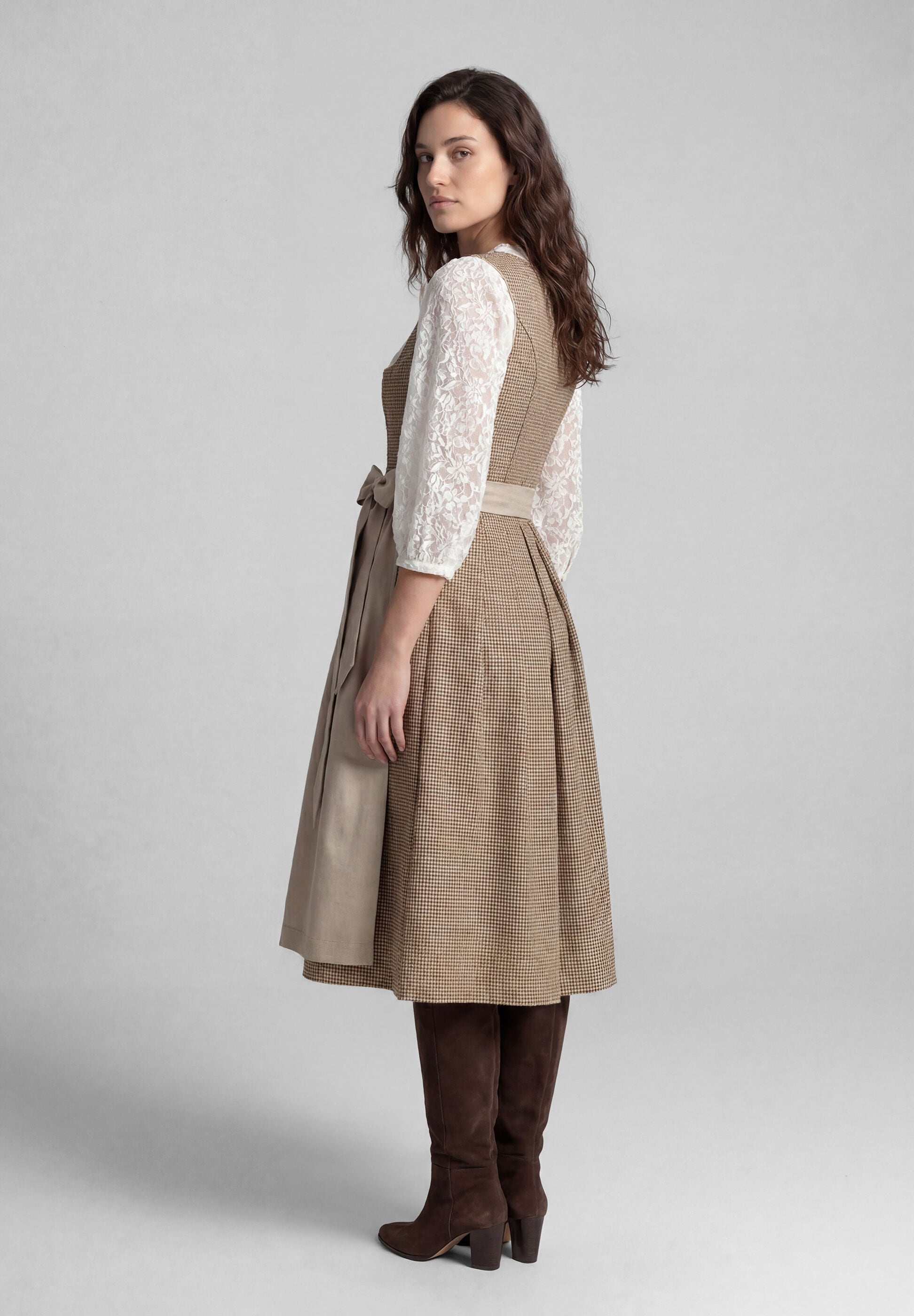 Spieth & Wensky Dirndl »Spieth & Wensky Dirndl Kordia« mit dekorativer Schürze