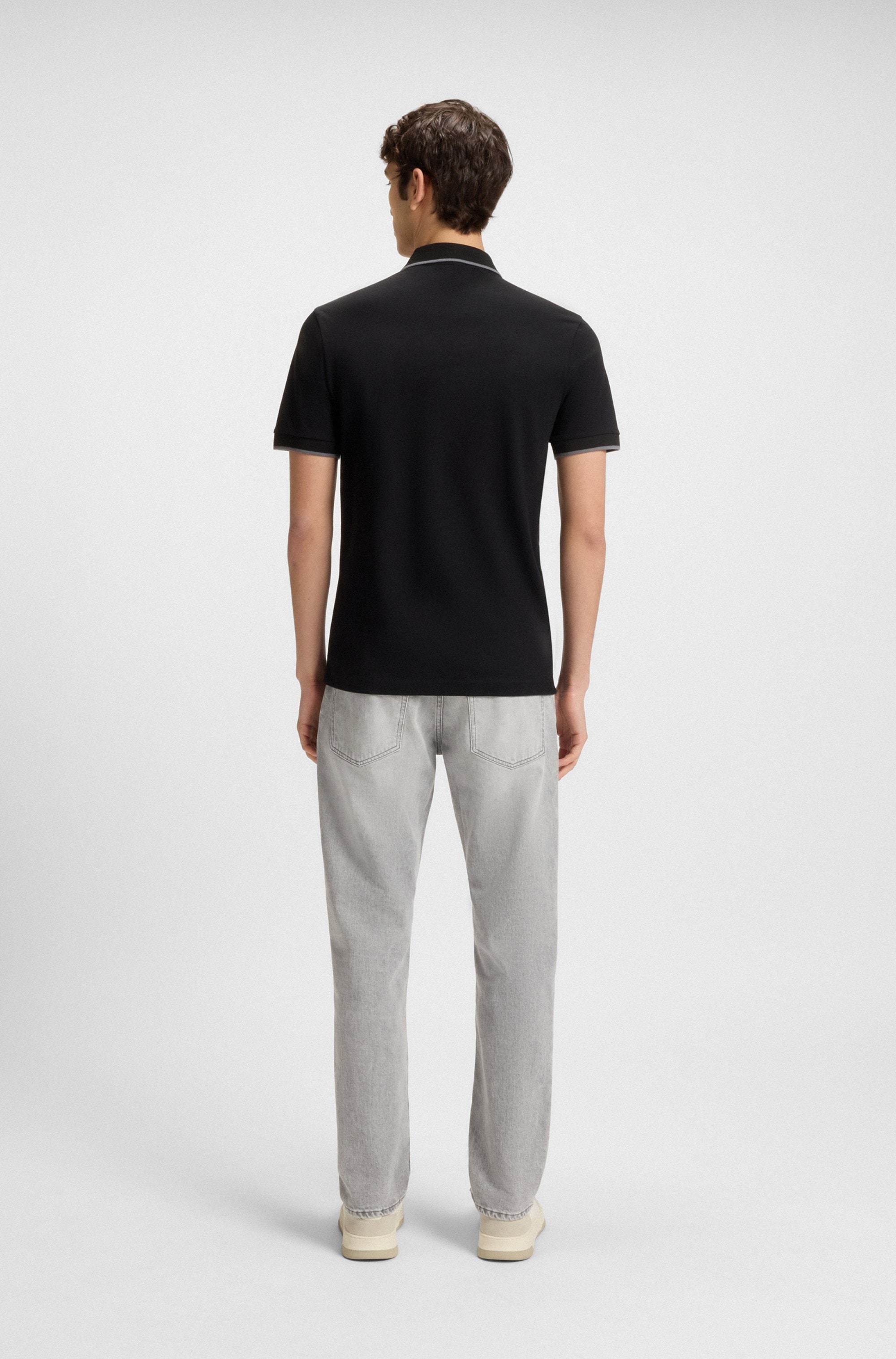 BOSS ORANGE Poloshirt »Passertip«, mit BOSS Logo-Badge