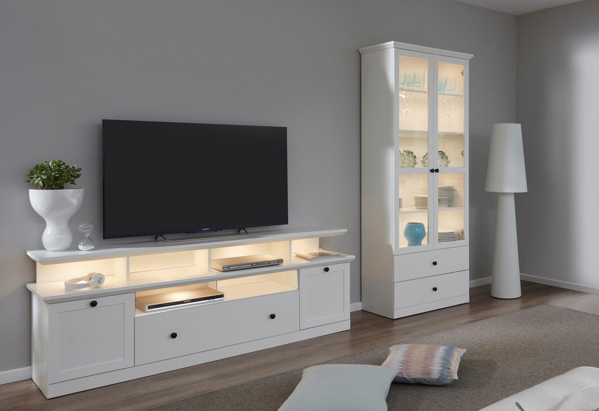 trendteam Wohnwand »Baxter«, (Set, 2 tlg.)