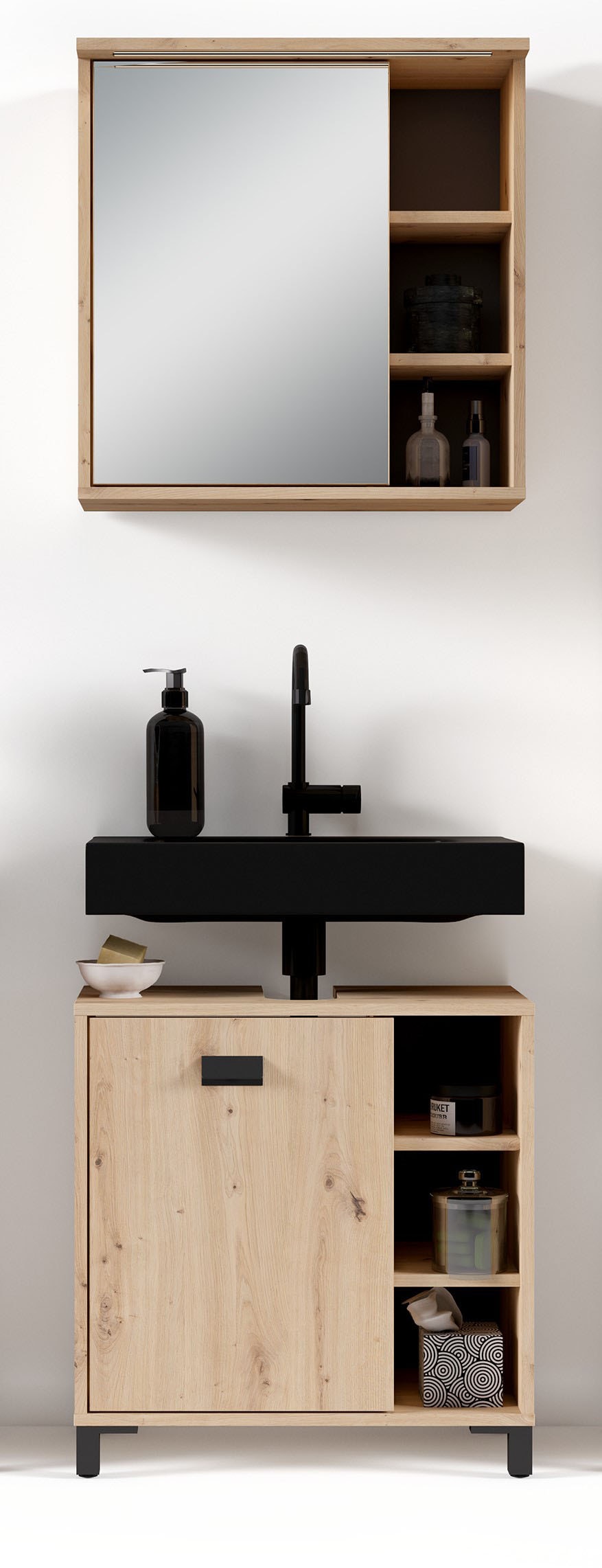 Homexperts Badmöbel-Set »Wanda«, (Set, 2 St.)