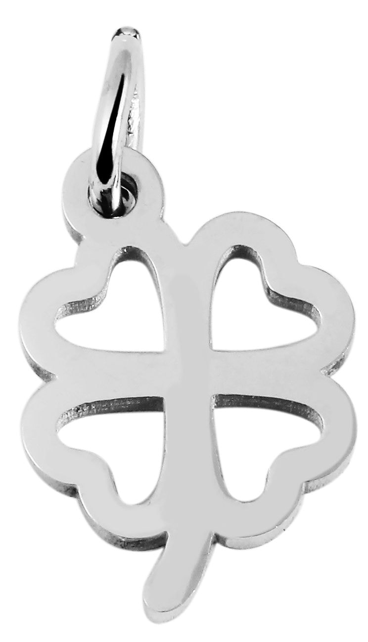 Adelia´s Kettenanhänger »Damen Anhänger ¿ Kleeblatt Anhänger aus Edelstahl«