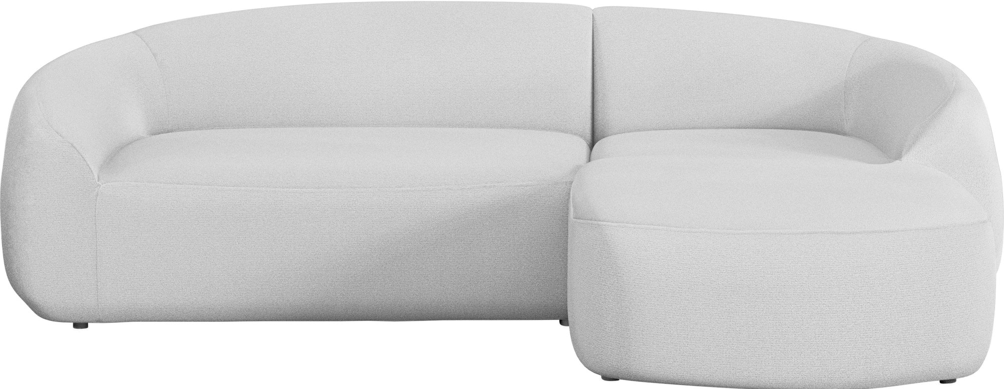 LeGer Home by Lena Gercke Ecksofa »YANI, L-Form, Designersofa, organische Form, Maße B/T/H: 255/170/81 cm«, L-Form, Designersofa, organische Form, Maße B/T/H: 255/170/81 cm