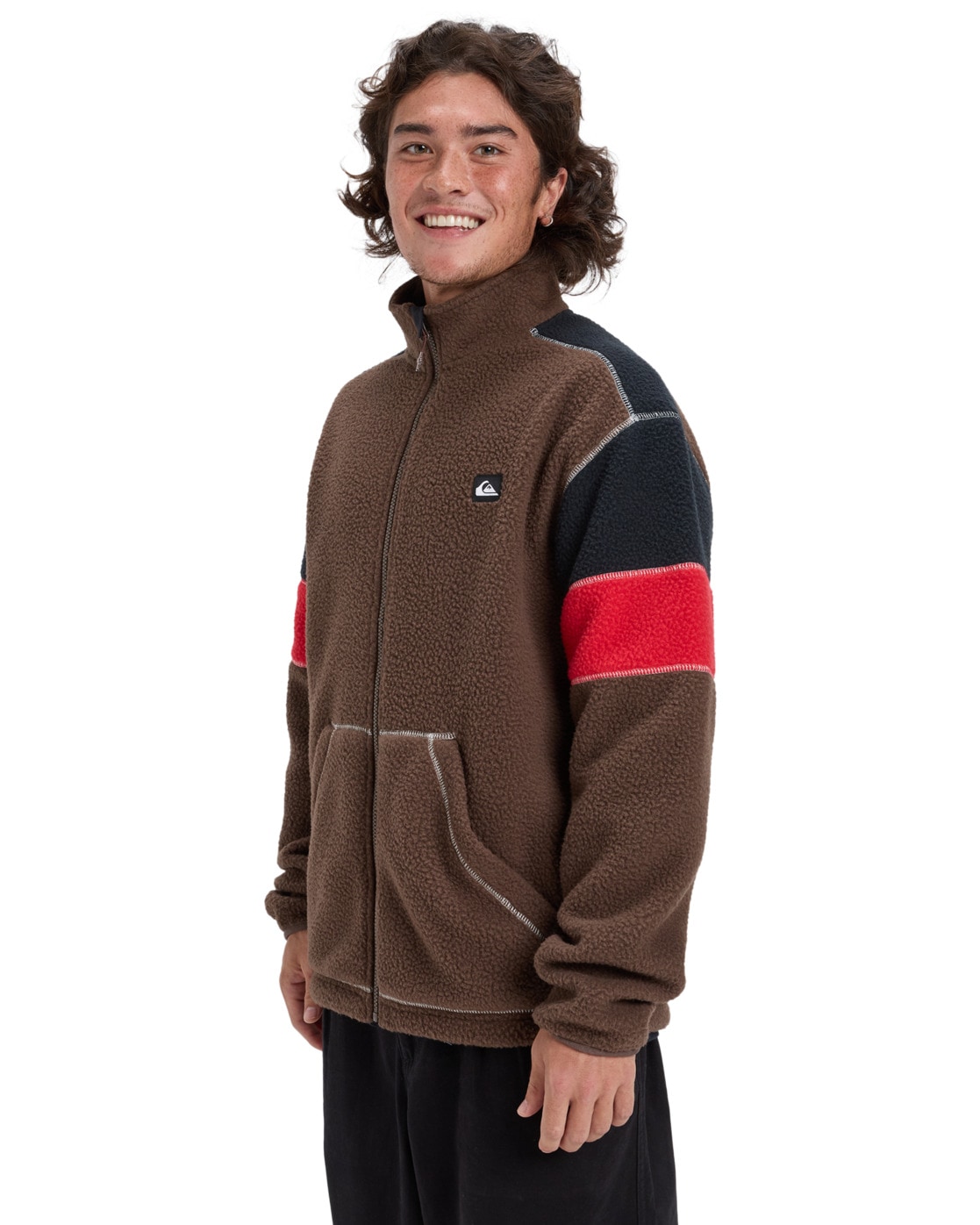 Quiksilver Fleecejacke »Clean Coast Block«
