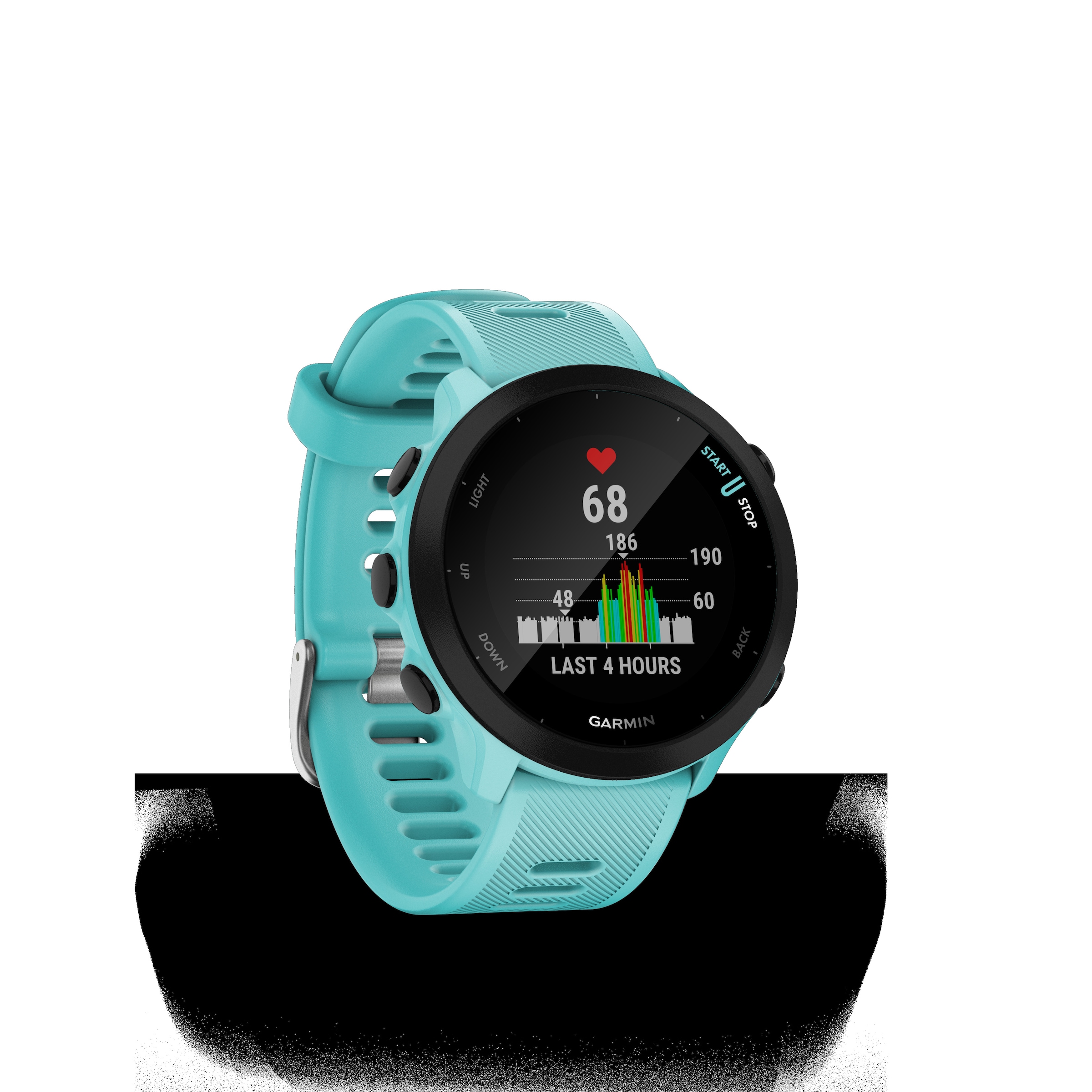 Garmin Smartwatch »FORERUNNER 55 Multisport-«, (2,64 cm / 1,04 Zoll), Garmin, GPS-Laufuhr)