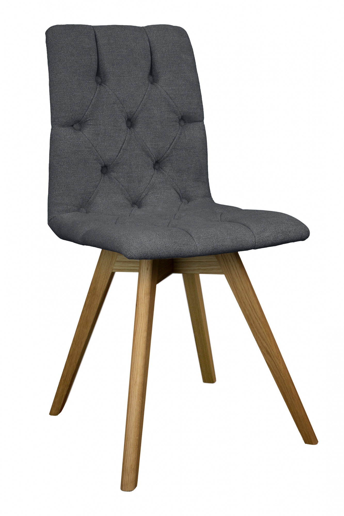 andas Esszimmerstuhl »Rania« (Set) 2 Stk.Massivholzgestell, mit Knopfheftung