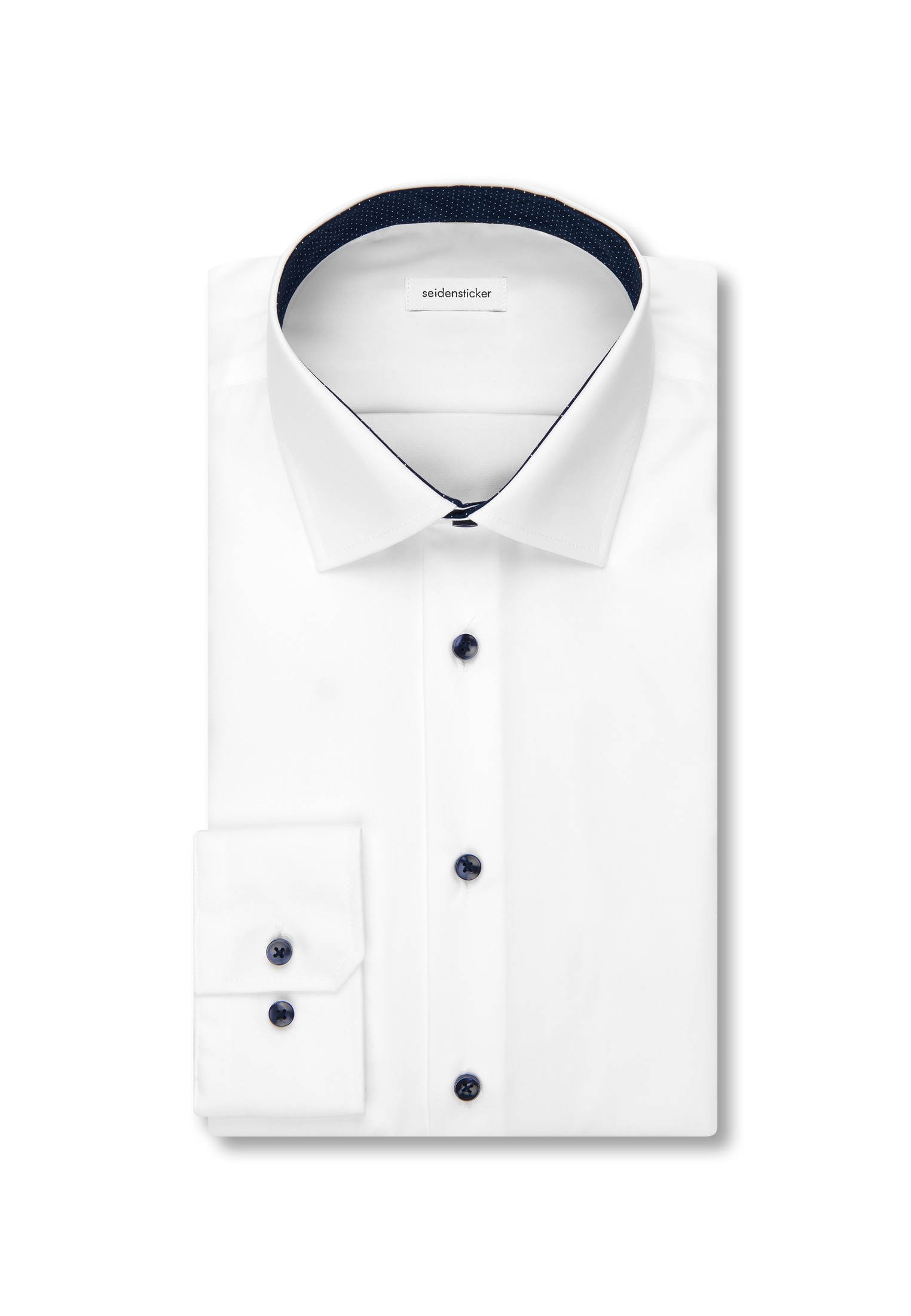 seidensticker Businesshemd »Schwarze Rose« X-Slim 1/1 Kentkragen Uni