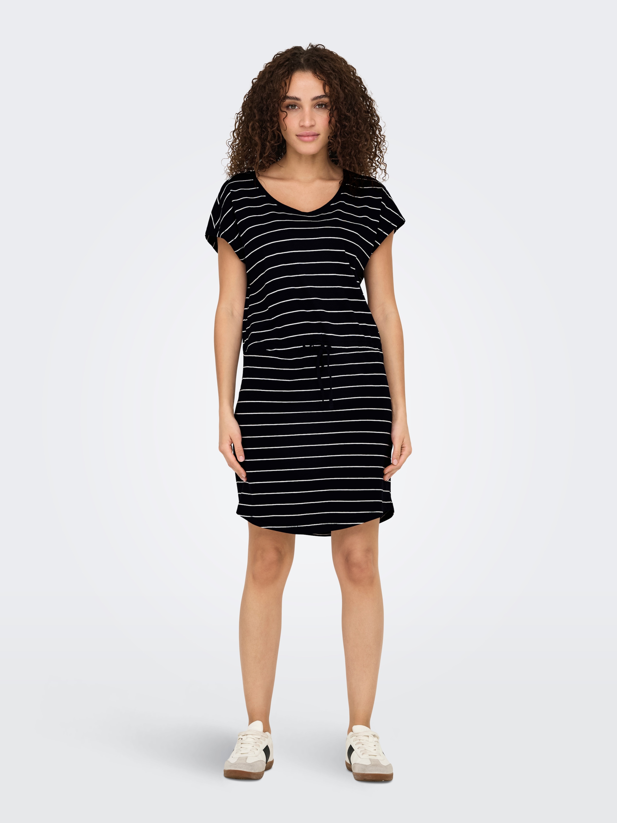 ONLY Shirtkleid »ONLMAY LIFE S/S DRESS 2 PACK CS JRS« 2er-Pack,  Baumwolle, regular fit, Rundhals