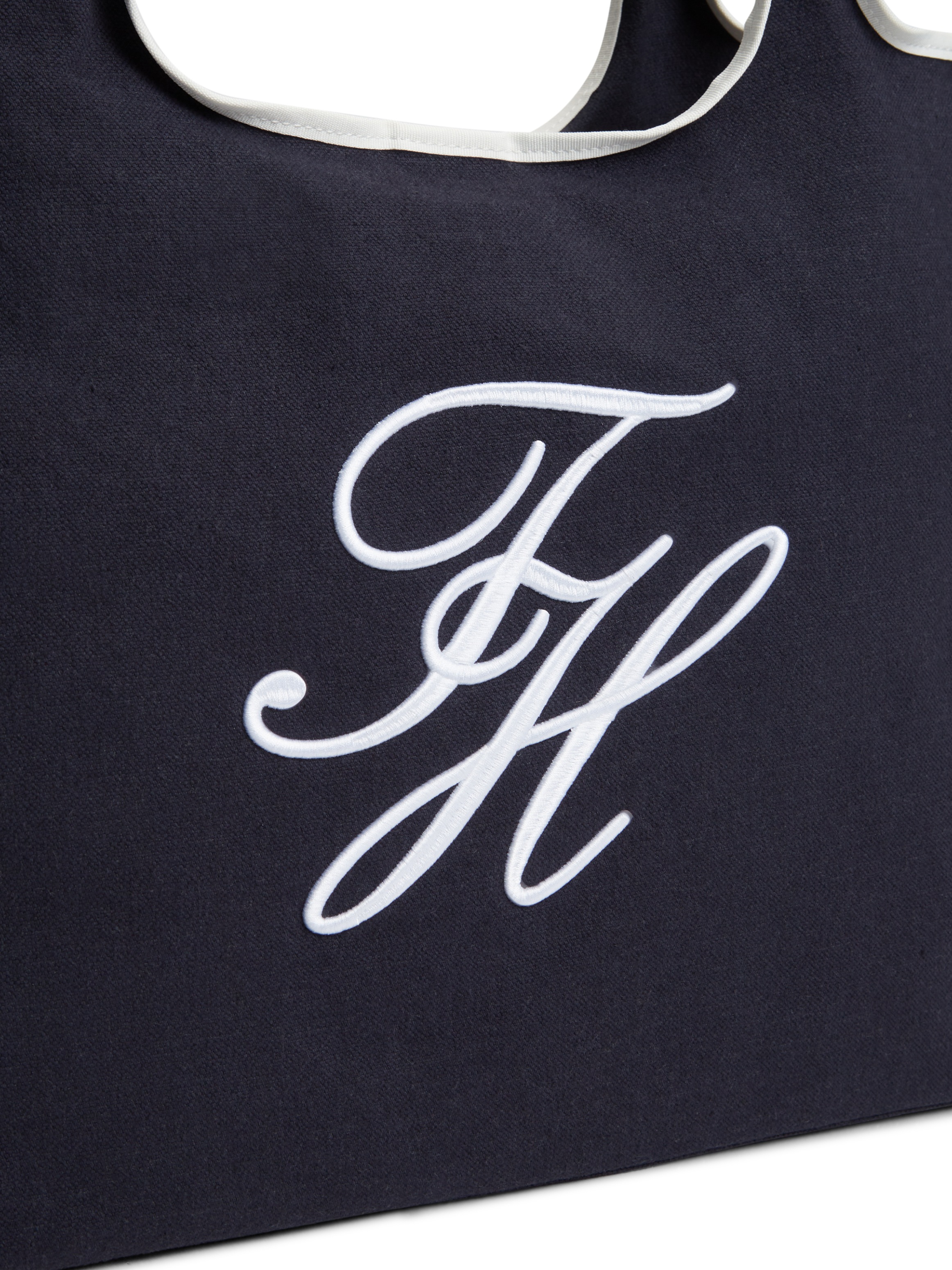 Tommy Hilfiger Tragetasche »TH SUMMER TOTE CANVAS« Damen Schultertasche, Tragetasche, Shopper mit angehängter Innentasche