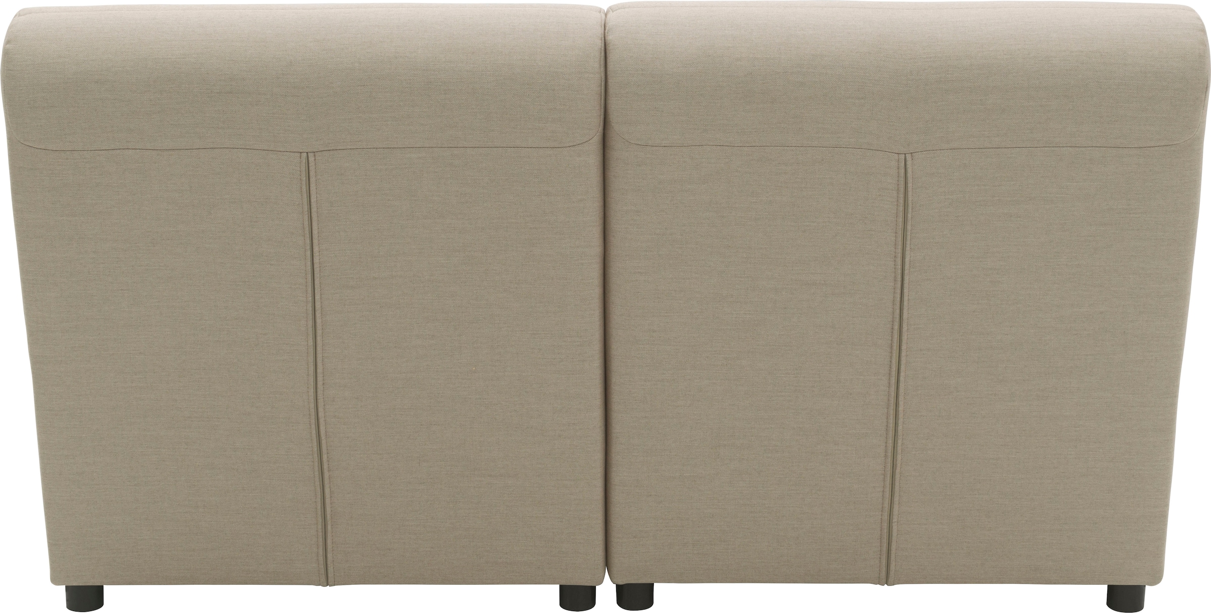 DOMO collection 2-Sitzer »Soleil, pflegeleichter und wetterfester Bezug«, Outdoor, besonderes Design und Formgebung, individuell erweiterbar
