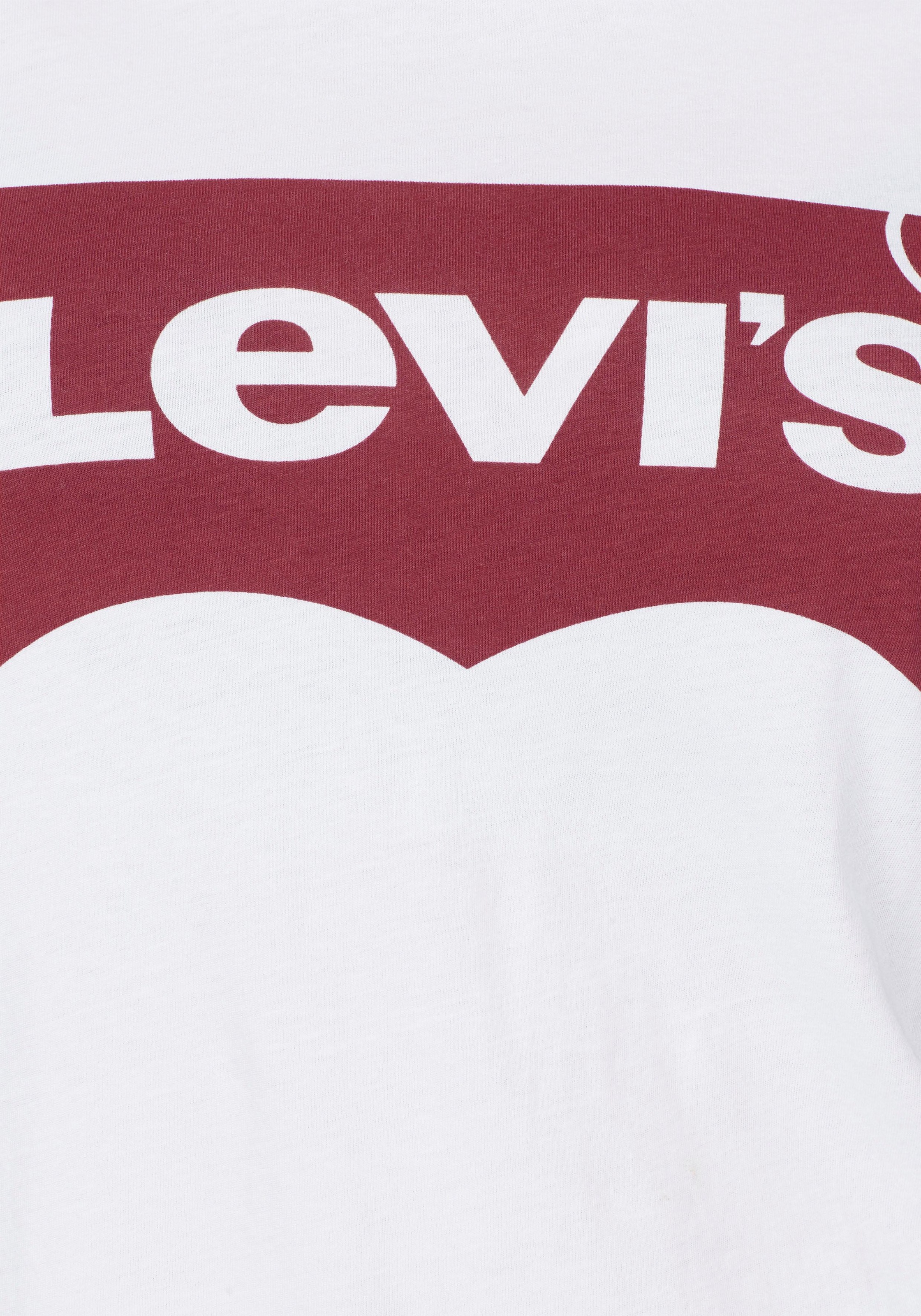 Levi's® Plus T-Shirt »Perfect Tee«, mit Batwing-Logo