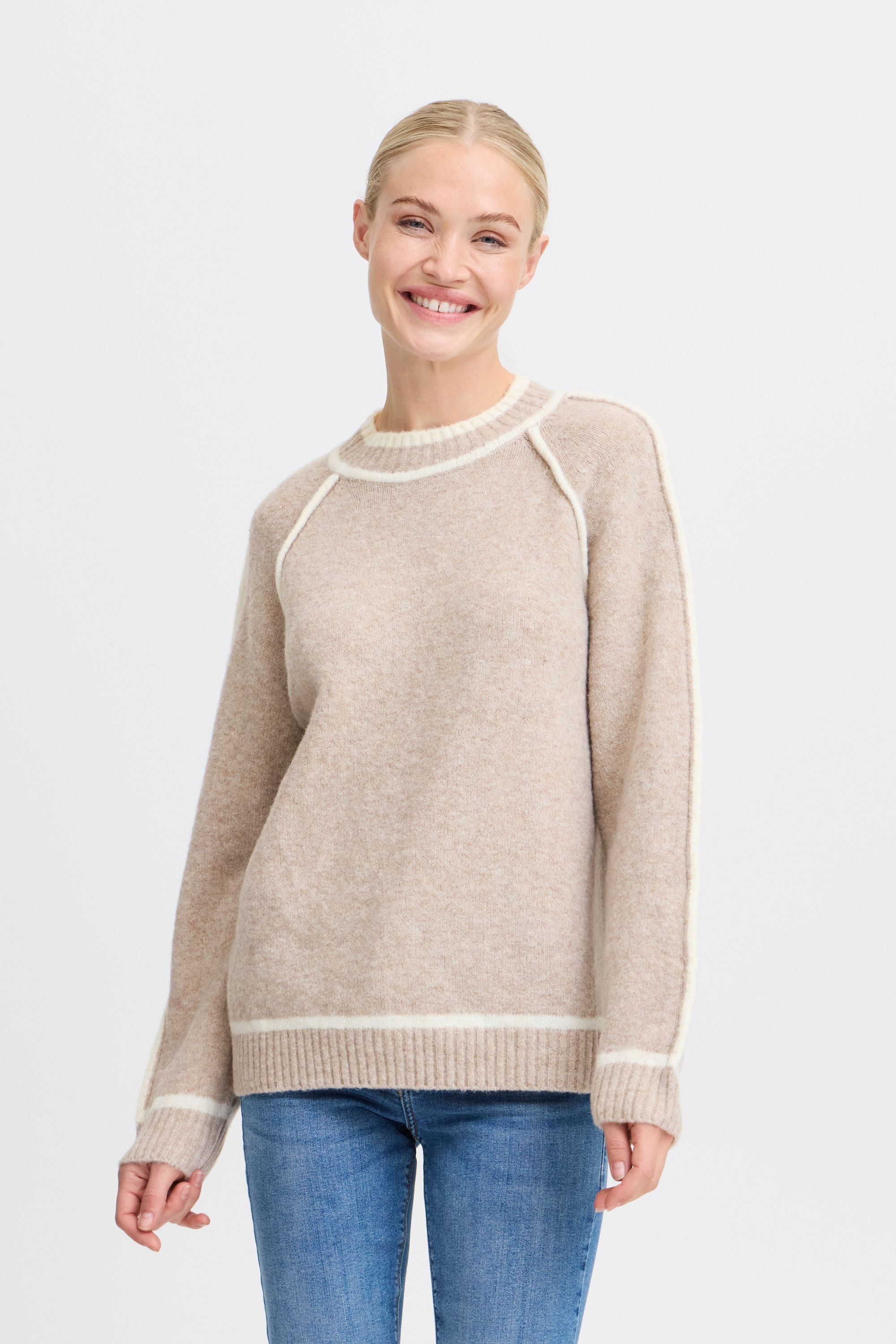 b.young Strickfleece-Pullover »Strickpullover BYNINNA W. TURTLENECK -«