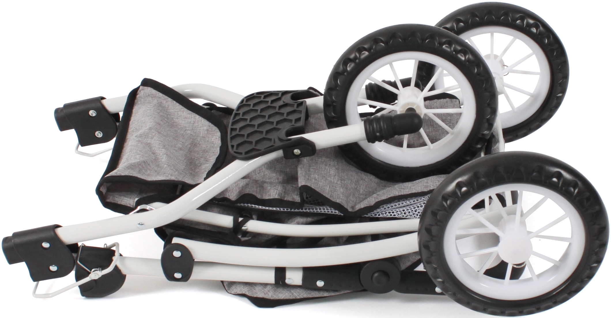 CHIC2000 Puppenbuggy »Leon, Melange Grau«