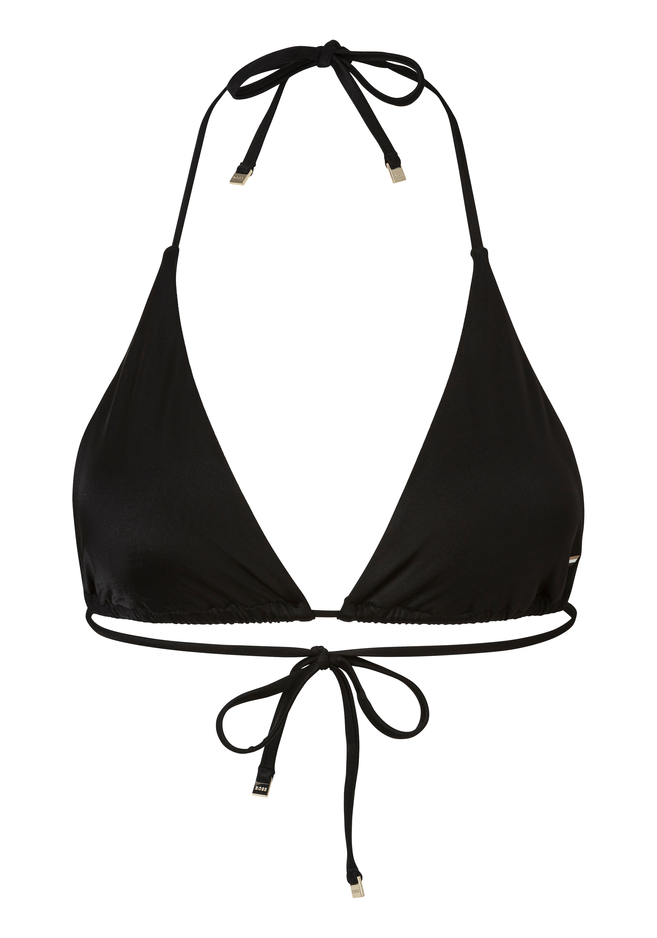 Boss Damen Triangel-Bikini-Top »CI TRIANGLE« zum mixen in schwarz, Größe N-Gr