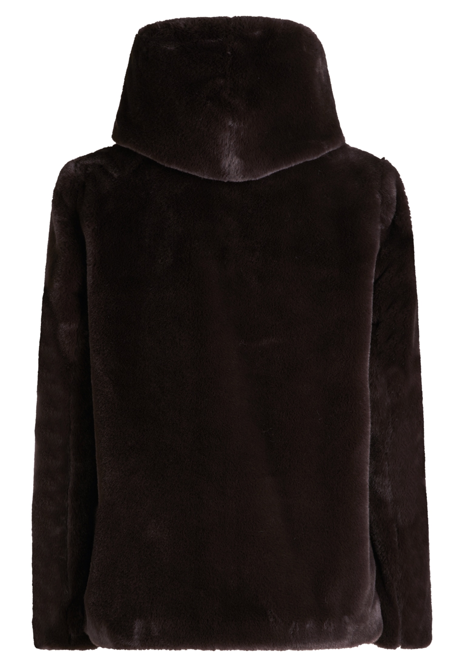Betty Barclay Plüschjacke »Plüschjacke mit Kapuze«