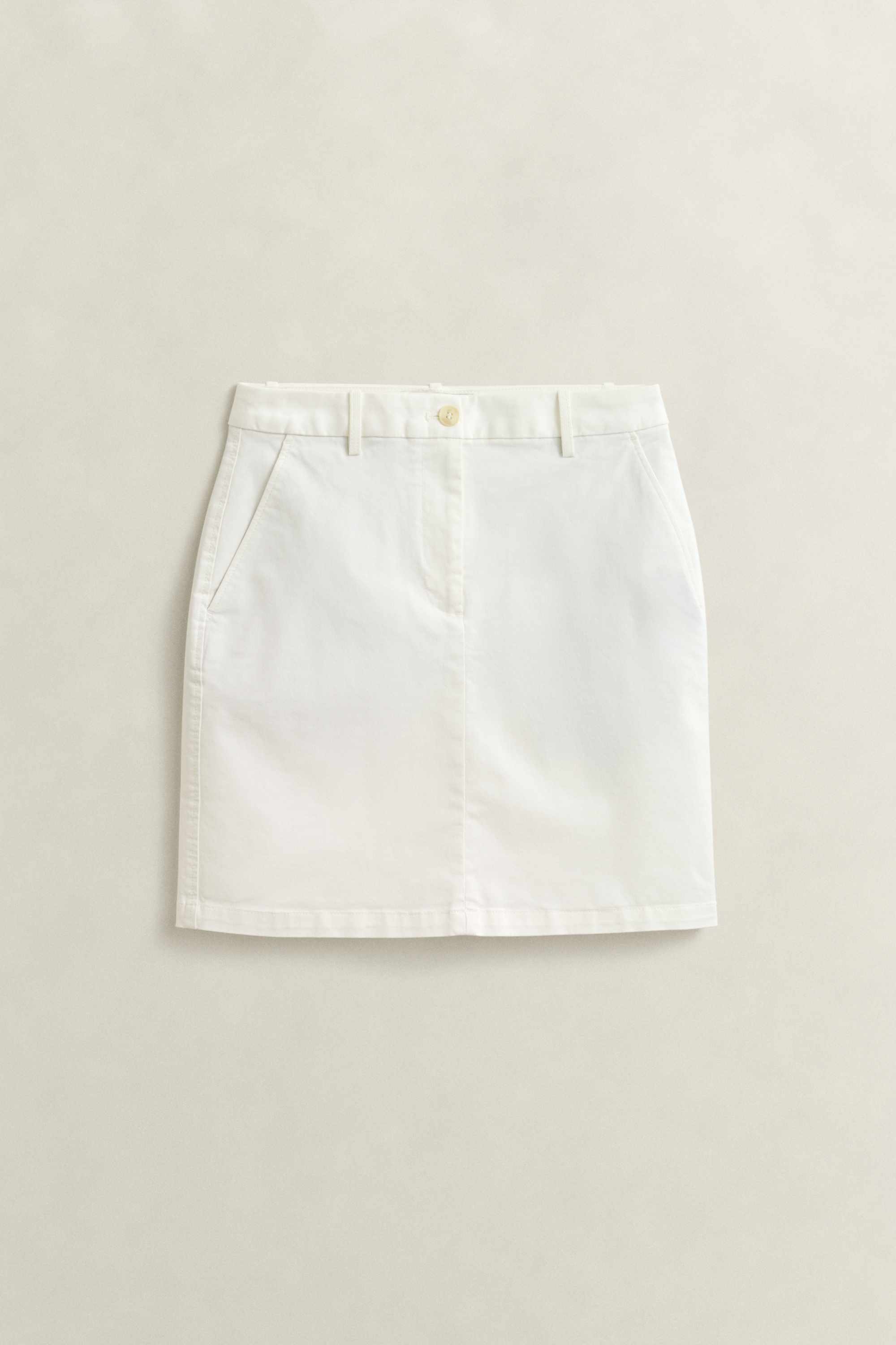 Gant Bleistiftrock »CHINO« Regular fit mit praktischen Taschen