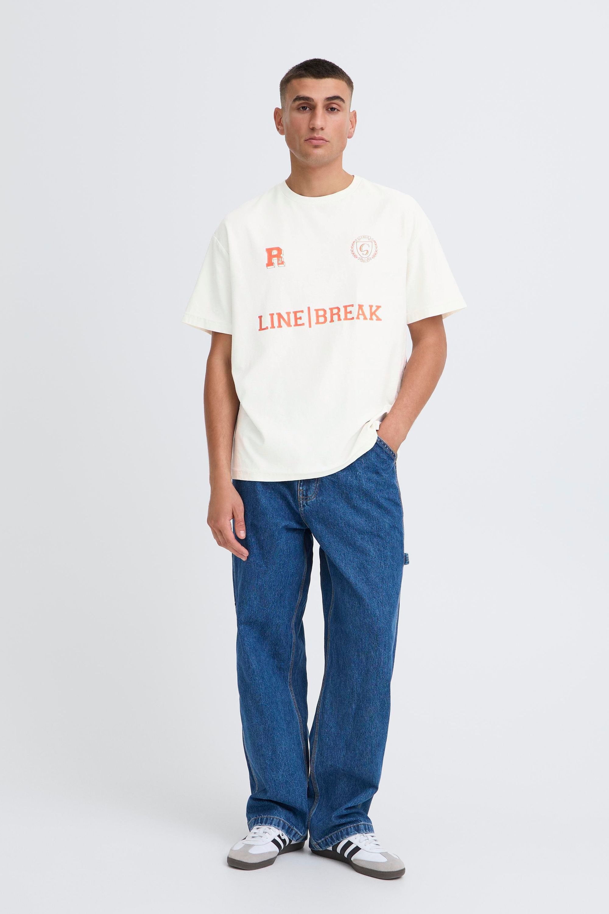 !Solid Rundhalsshirt »Rundhalsshirt SDSELAH«