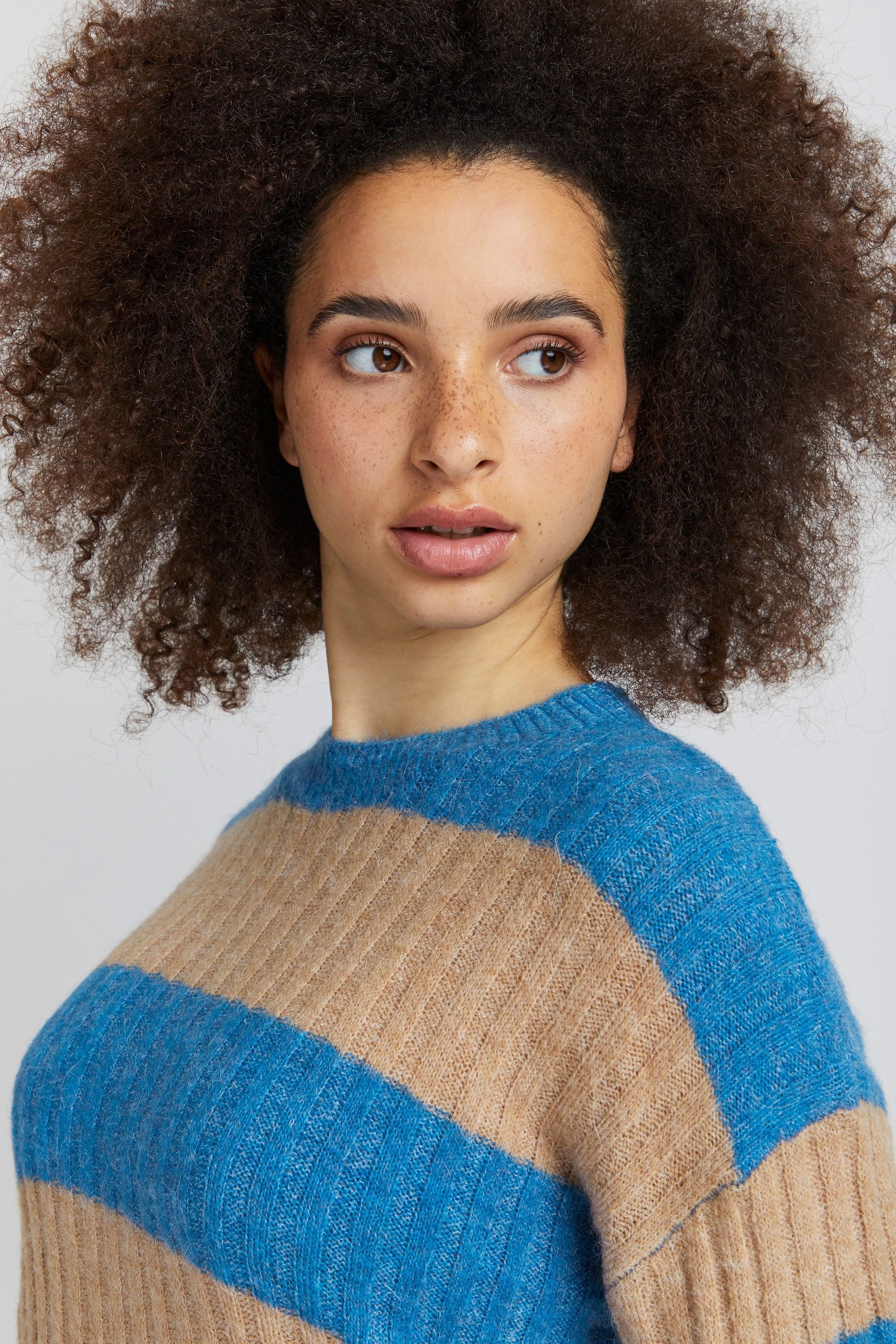 Ichi Strickfleece-Pullover »Strickpullover IHKamara«