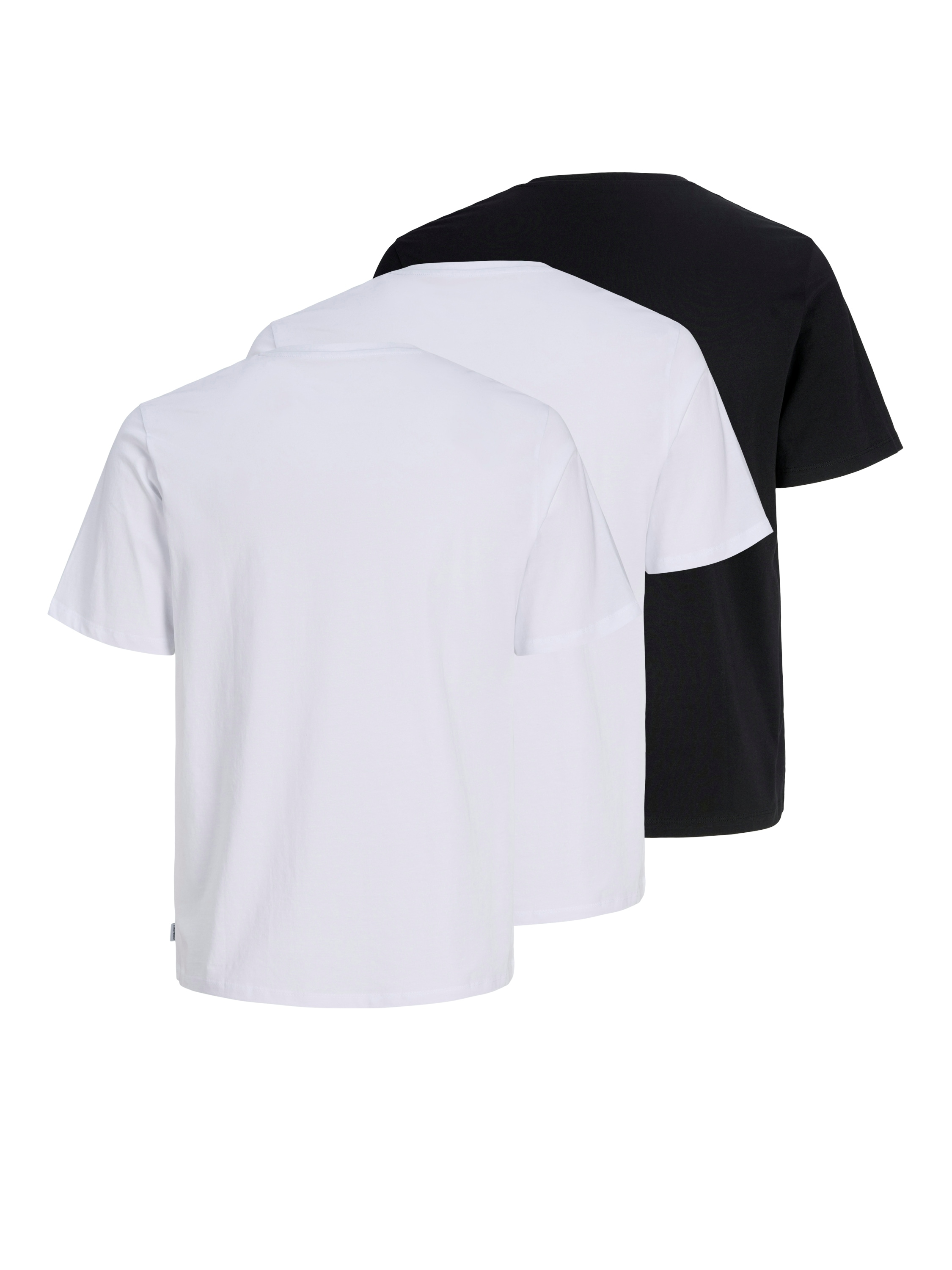 Jack & Jones Rundhalsshirt »JJEORGANIC BASIC TEE SS O-NE 3PK MP NOOS« Packung, 3 Stk.