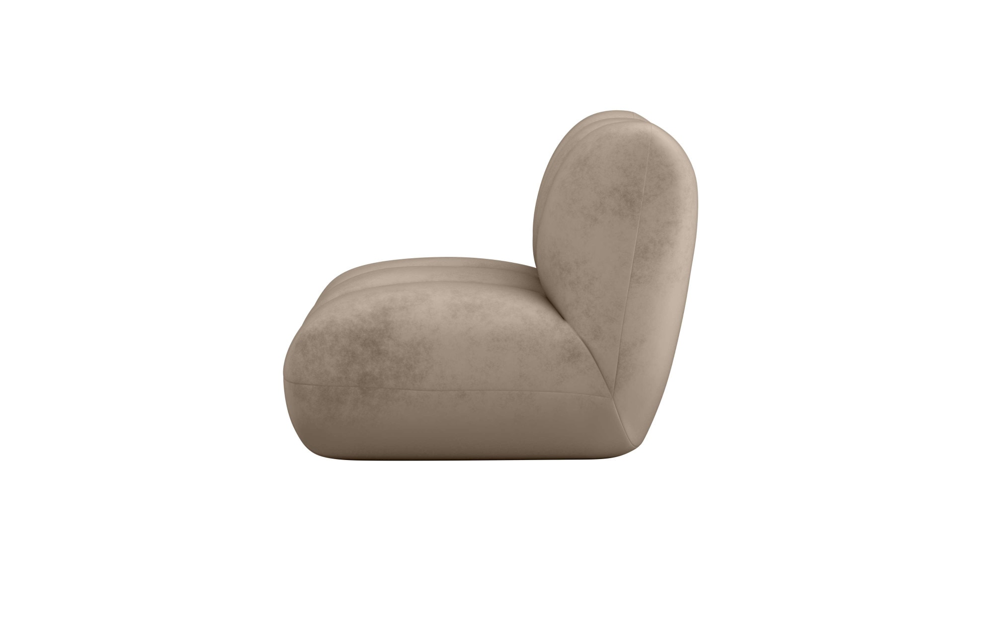 LeGer Home by Lena Gercke Sessel »Priya Loungesessel, moderne Steppung, auch in Bouclé«, perfektes Einzelstück, gemütlich und modern, B/T/H: 90/106/84 cm