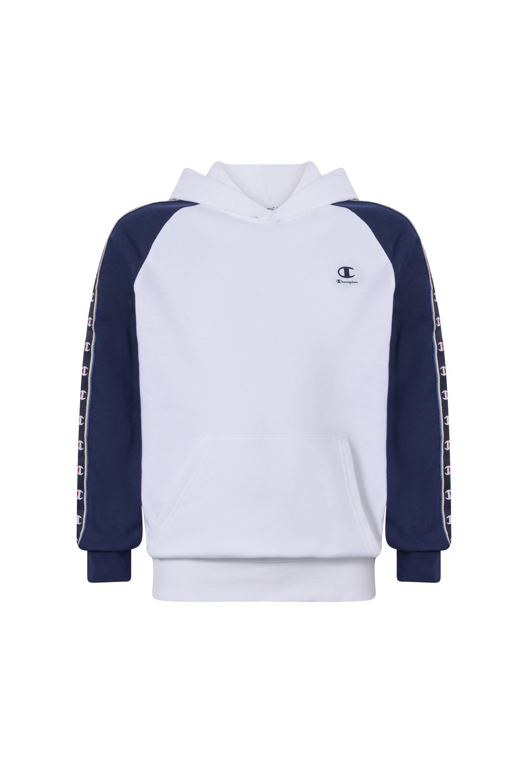 Champion Kapuzensweatshirt »Sports-inspired Terry Hoodie with Tape detailing«, für Kinder, sportlich inspiriert, mit Kapuze, normale Schnittform

