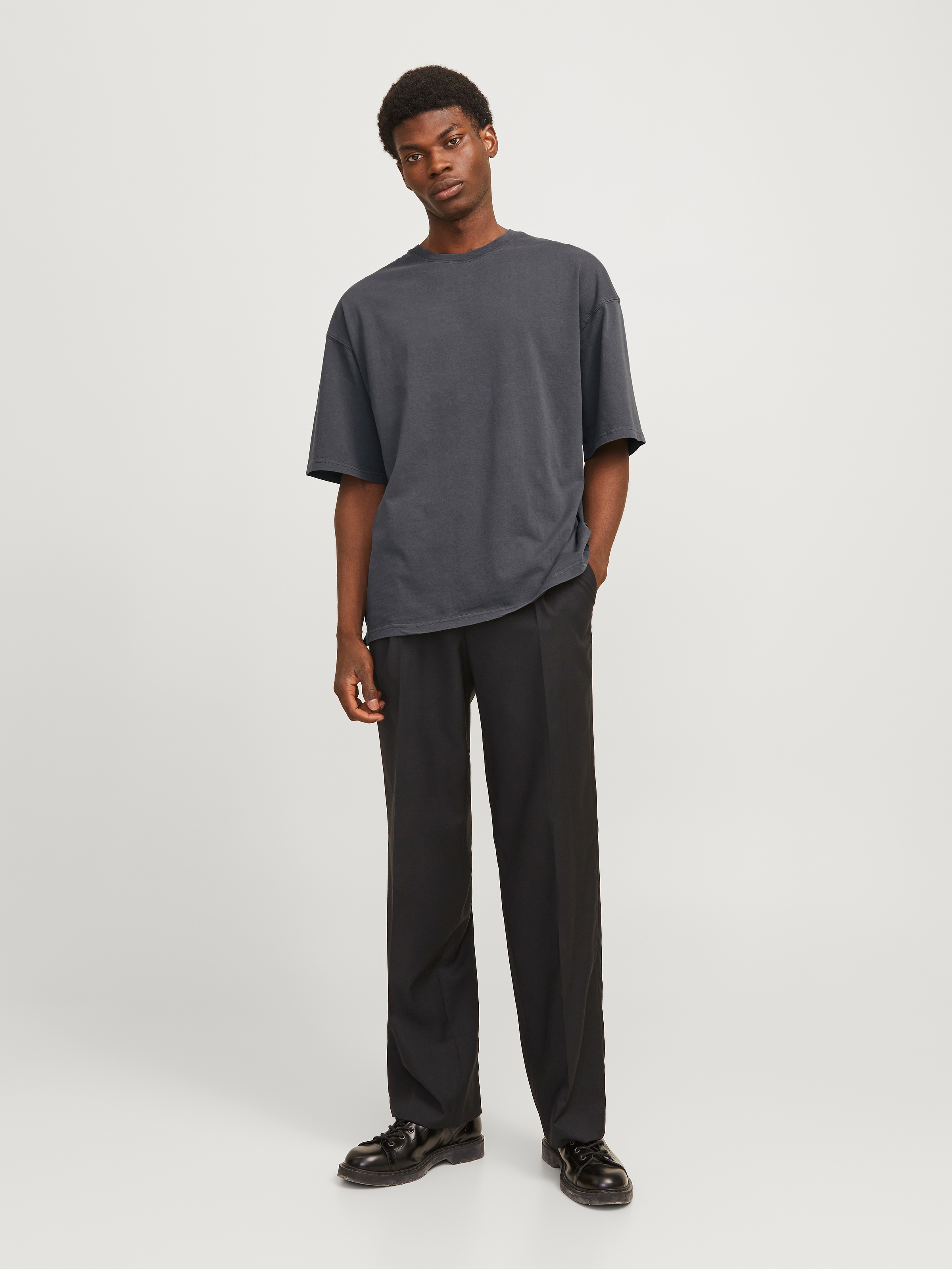 Jack & Jones Rundhalsshirt »JJECHARGE FADED TEE O-NECK NOOS«, mit Rundhalsausschnitt