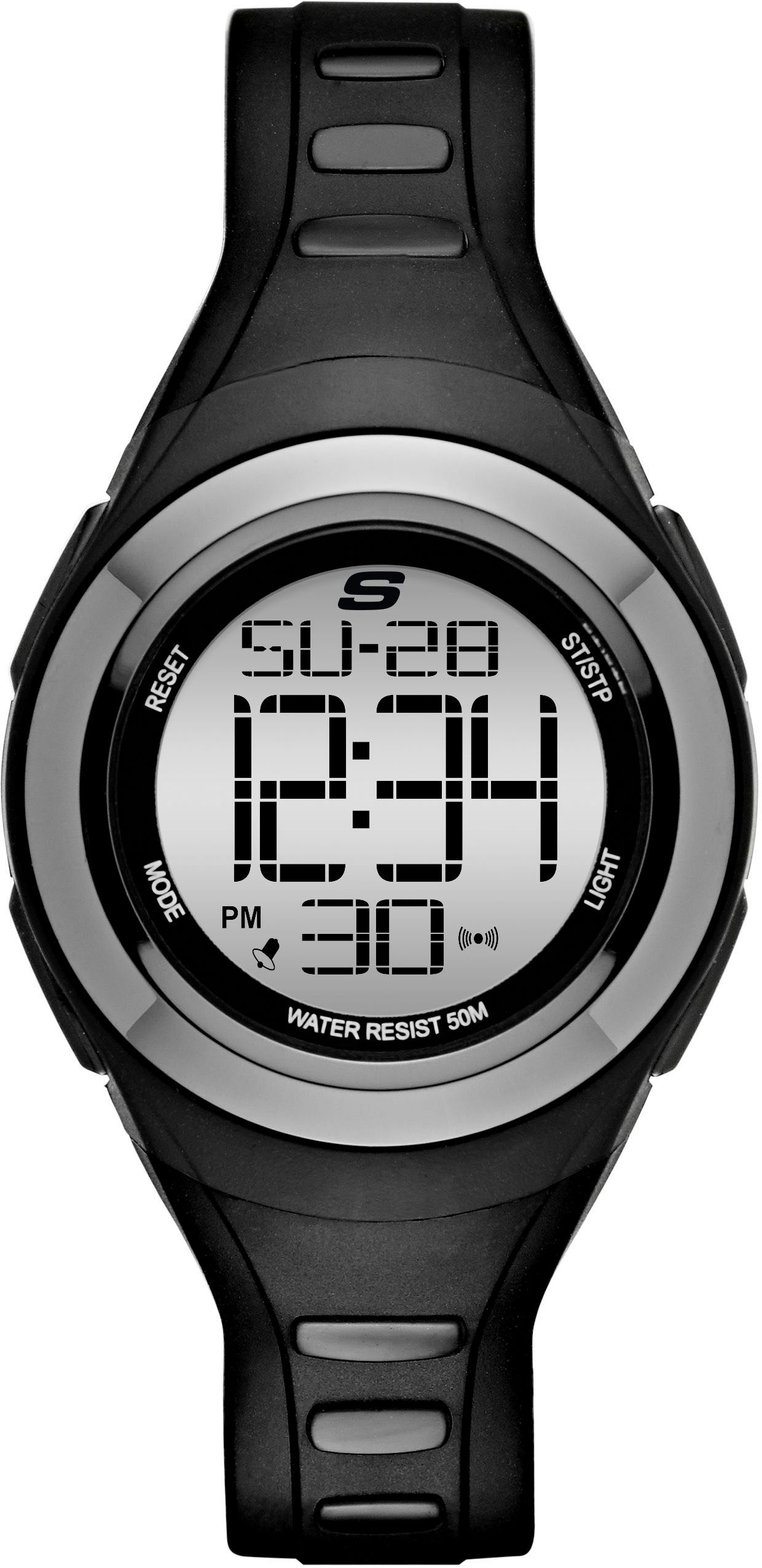 Skechers Chronograph »TENNYSON«, Quarzuhr, Armbanduhr, Damenuhr, digital, Datum, Stoppfunktion