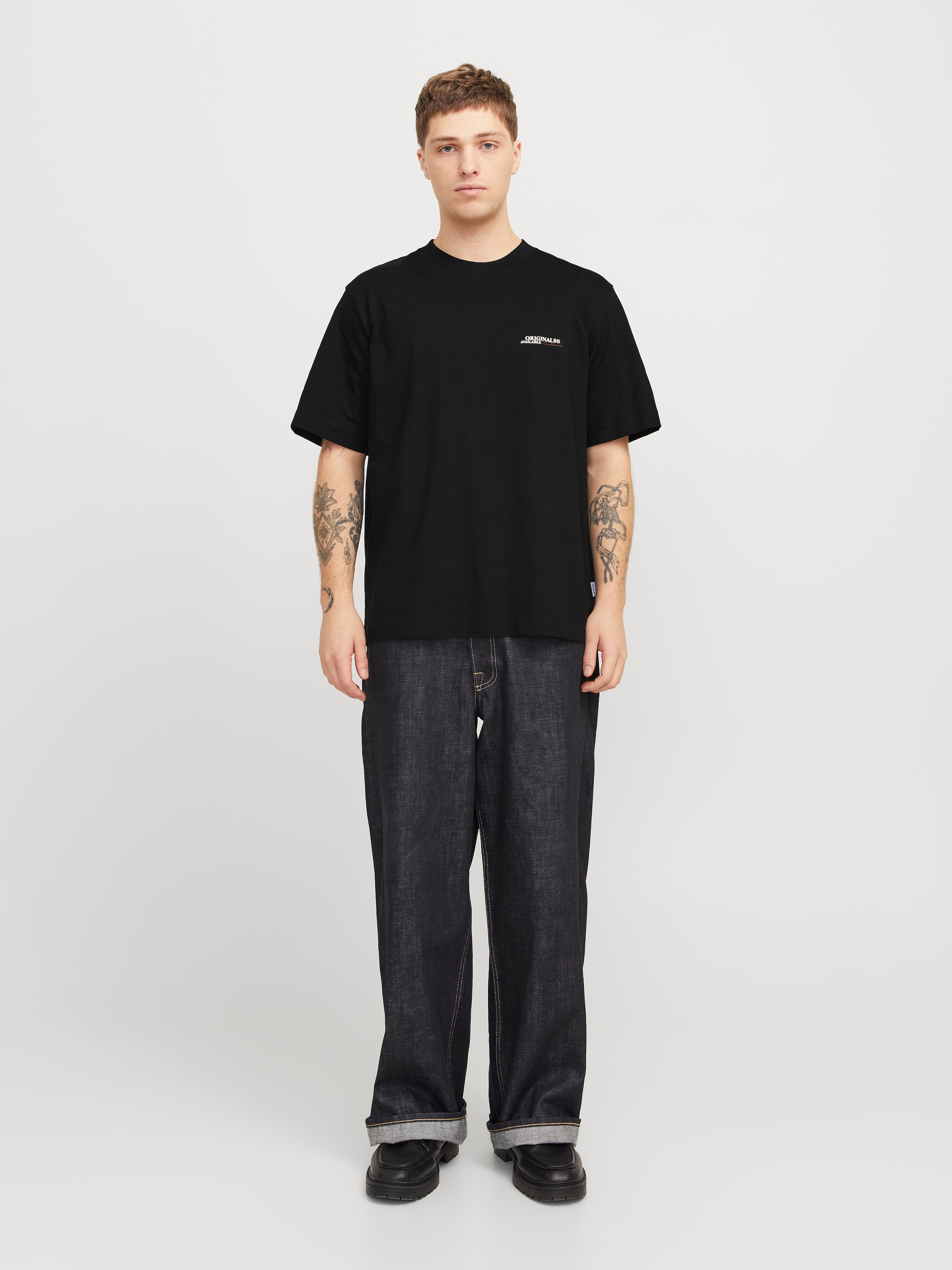 Jack & Jones T-Shirt »JORISLINGTON TYPE TEE SS CREW NECK SN«