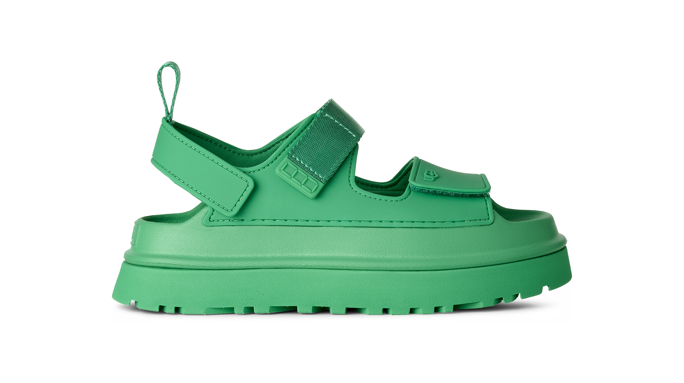 UGG Plateausandale »GOLDENGLOW«  , Sommerschuh, Strandschuh, Plateausandale mit Klettverschlüsse