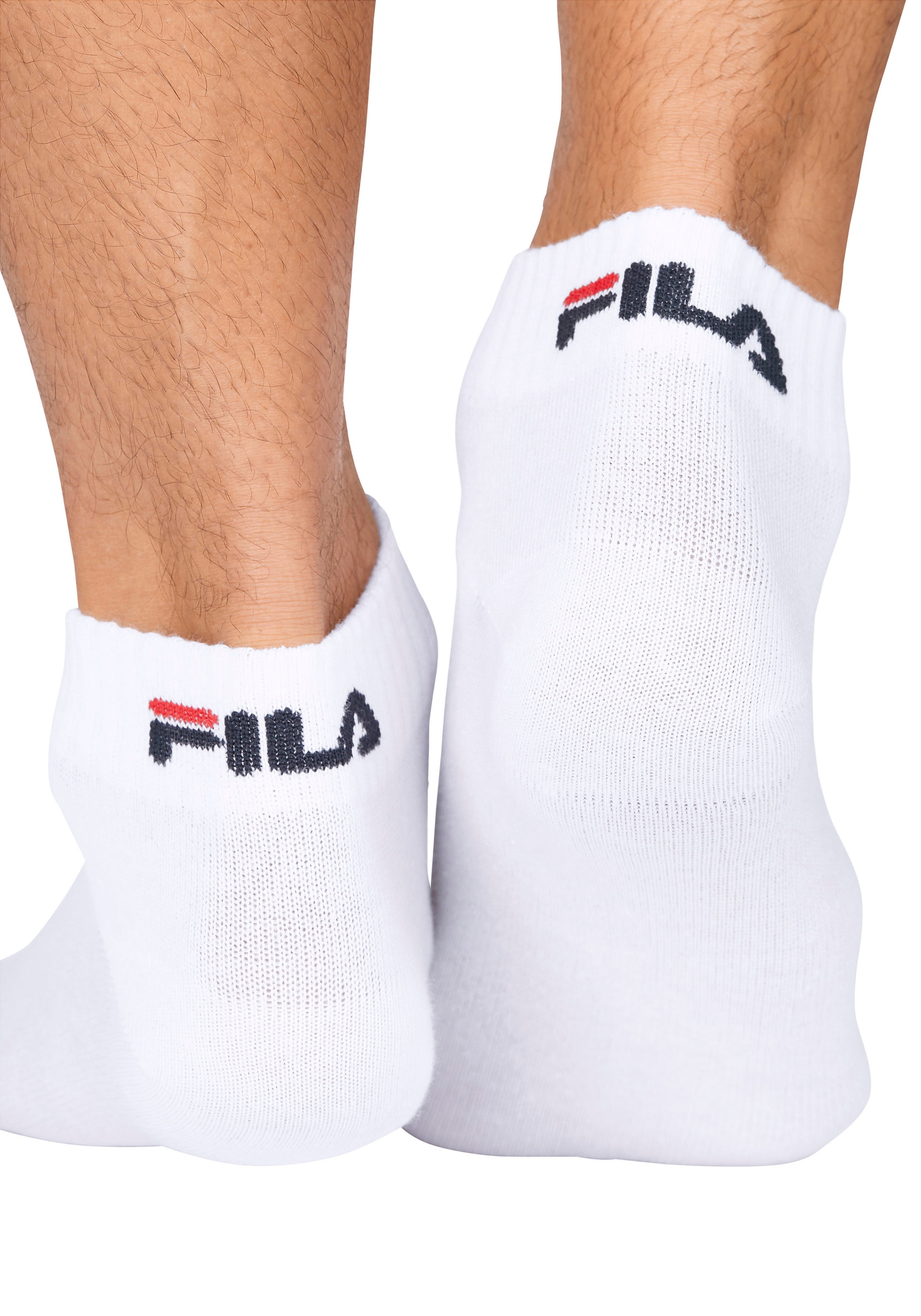 Fila Kurzsocken, (6er Pack), mit eingestricktem Logo