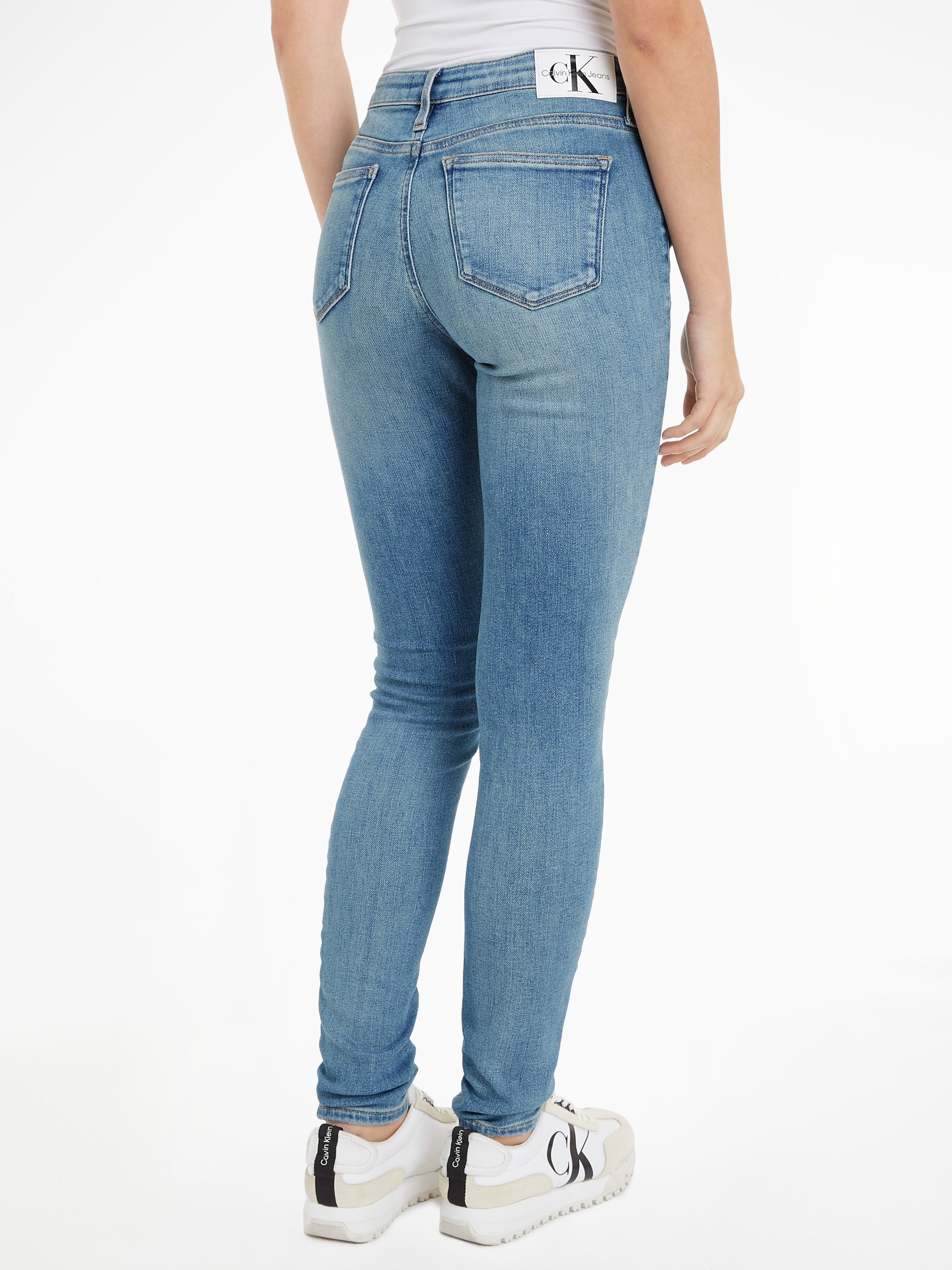 Calvin Klein Jeans Skinny-fit-Jeans »MID RISE SKINNY«, im 5-Pocket-Style