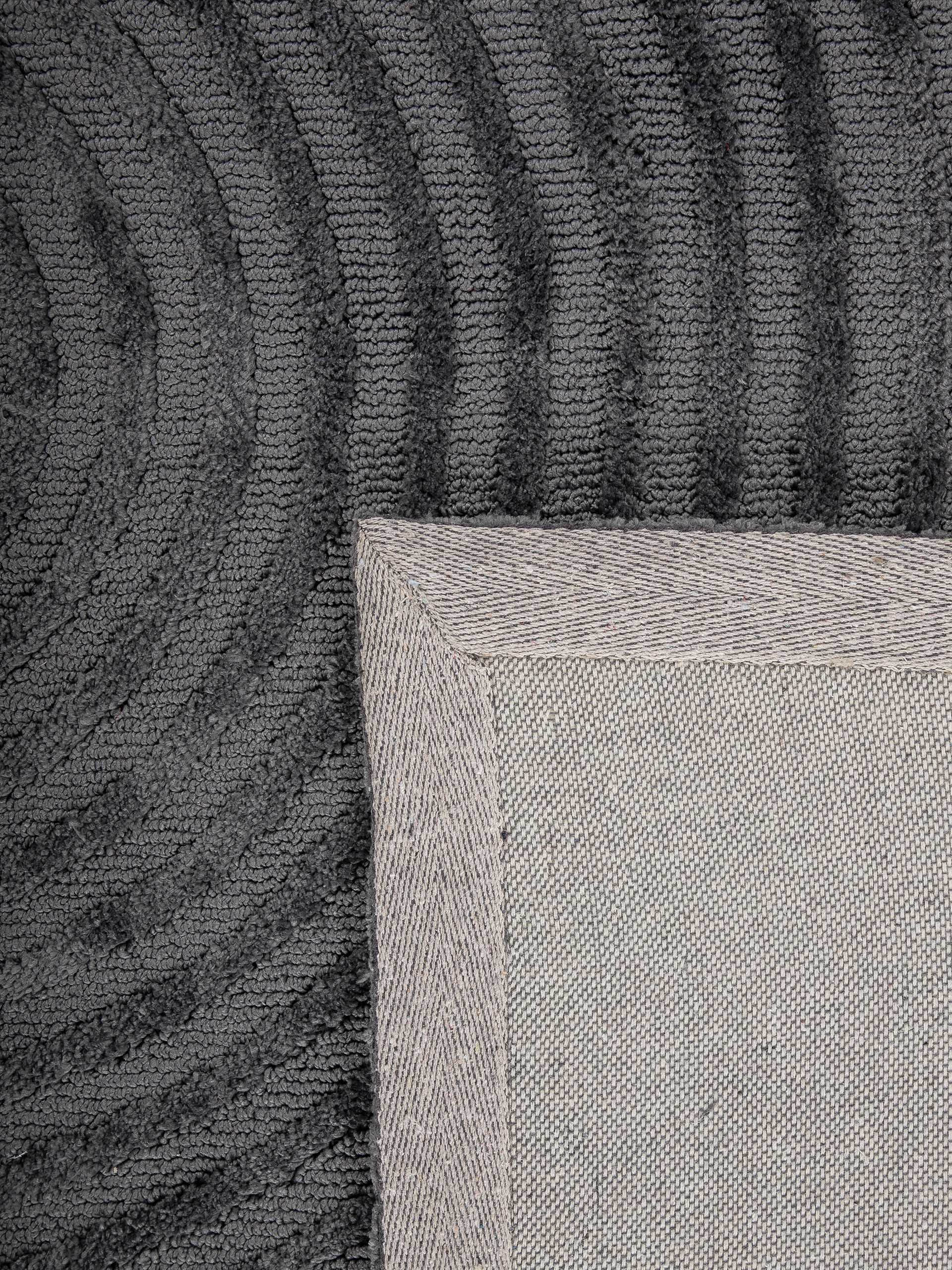 carpetfine Teppich »Holly Zen 1«, rechteckig, 12 mm Höhe, Hoch-Tief-Effekt, geometrisch, Zeitloses Design, dekoratives Highlight