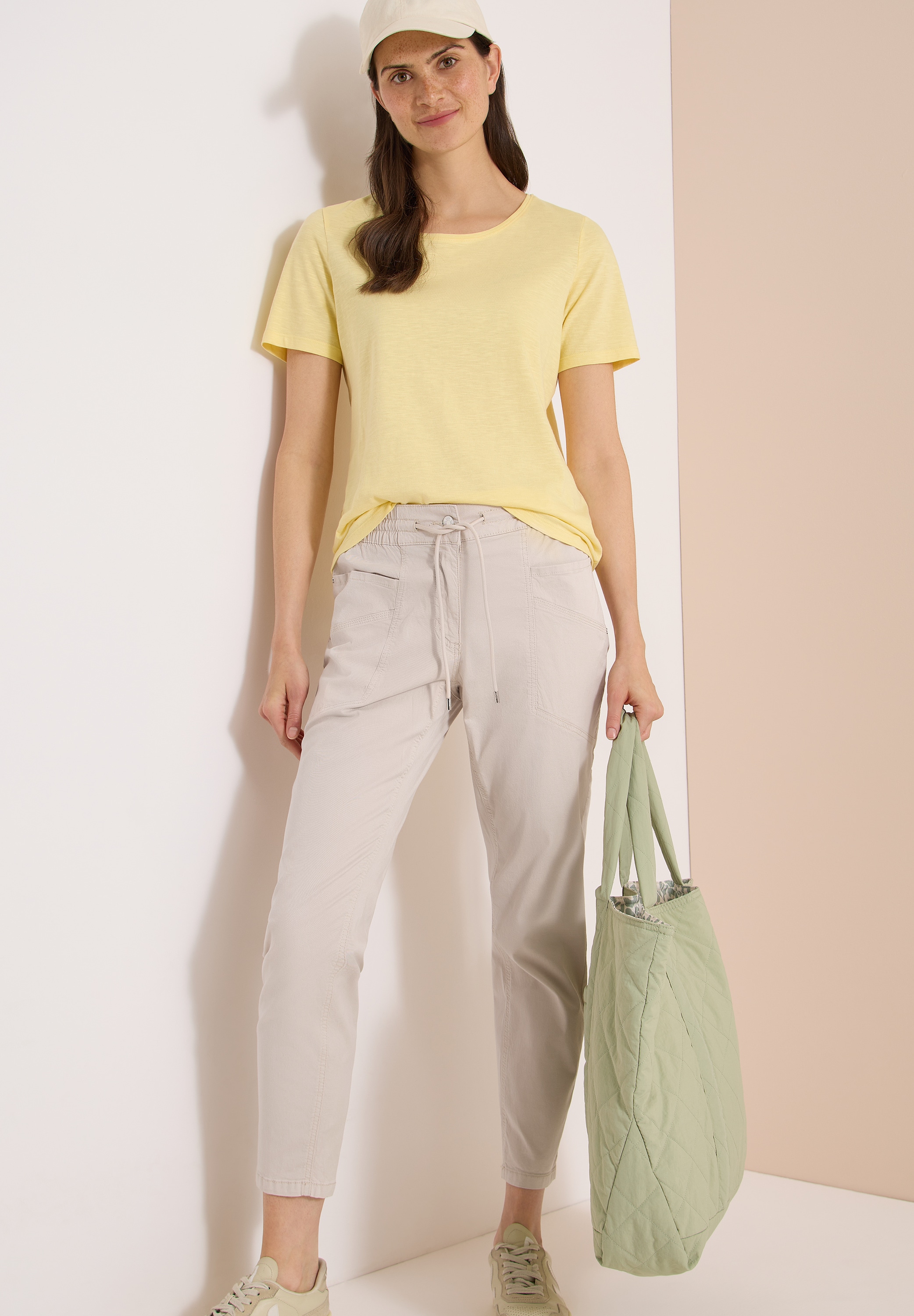 Cecil Stoffhose »Style Chelsea«  Sommerhose im Washed-Look