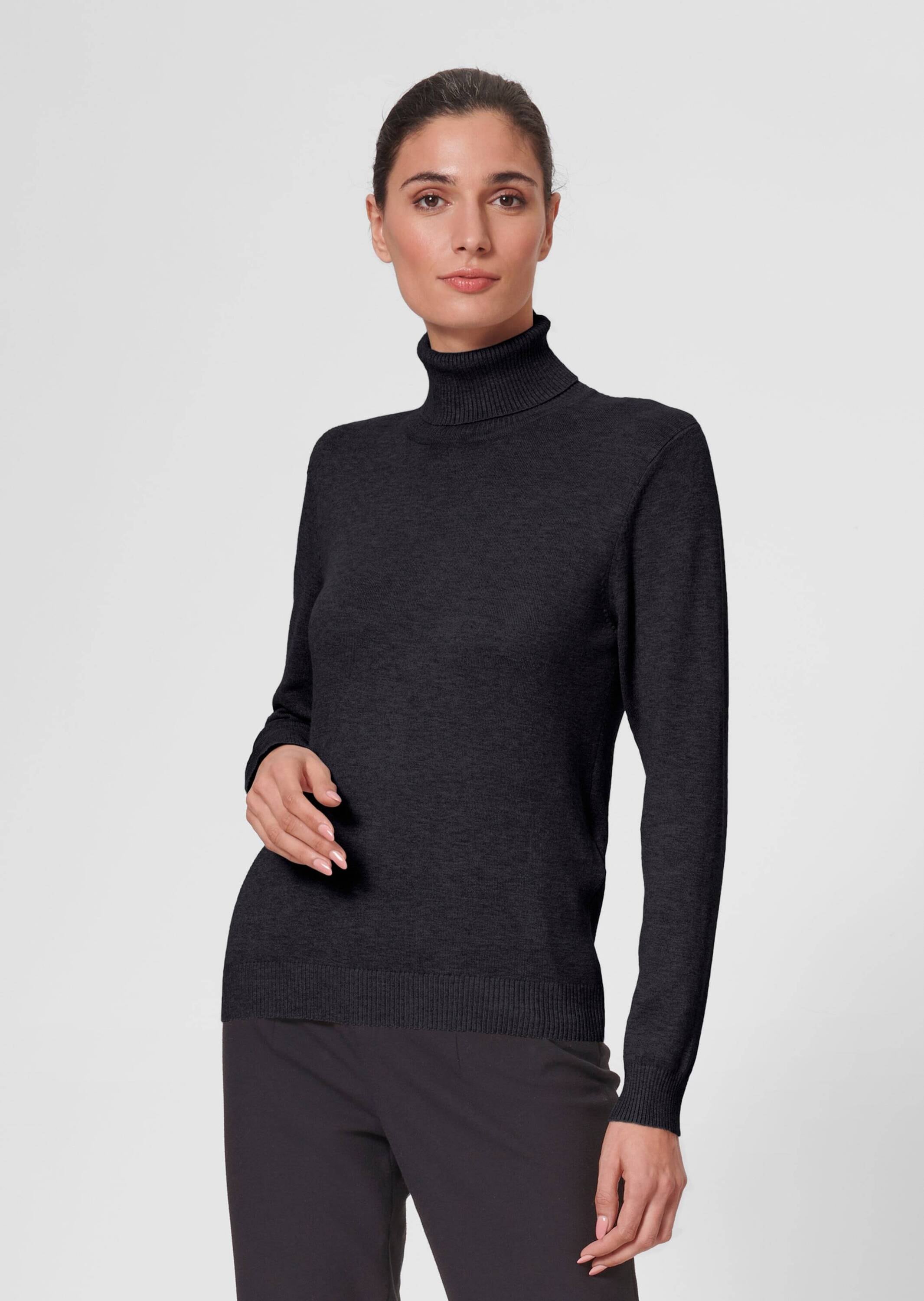 MADELEINE Longpullover »Strickpullover Schmaler Feinstrickpullover«