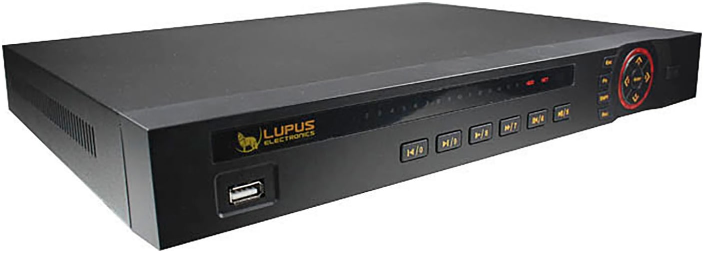 Lupus Electronics Smart-Home-Zubehör »LE918 4K 8 Kanal NVR Rekorder« in schwarz