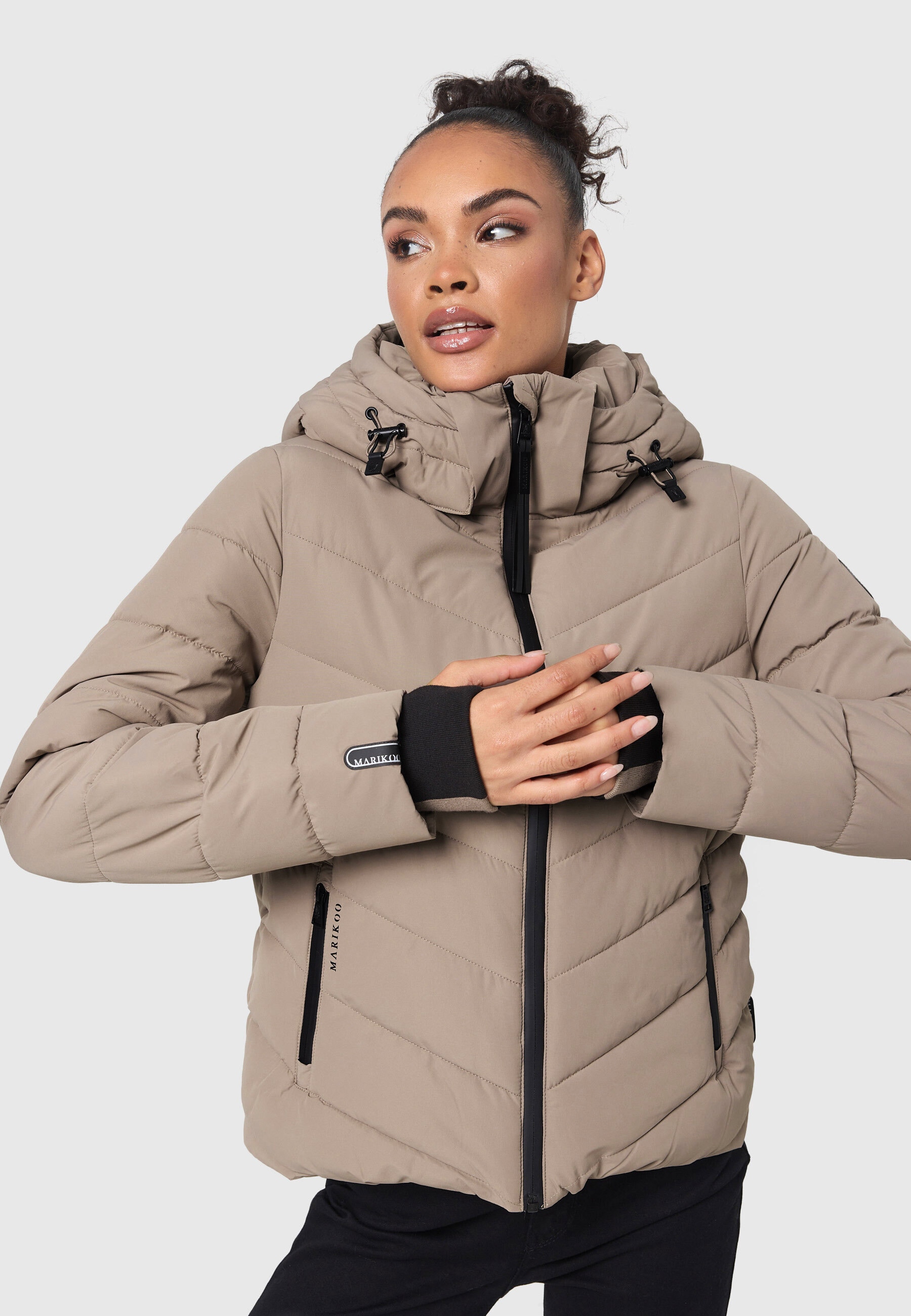 Marikoo Winterjacke »Marikoo Samuiaa Damen Steppjacke B986«