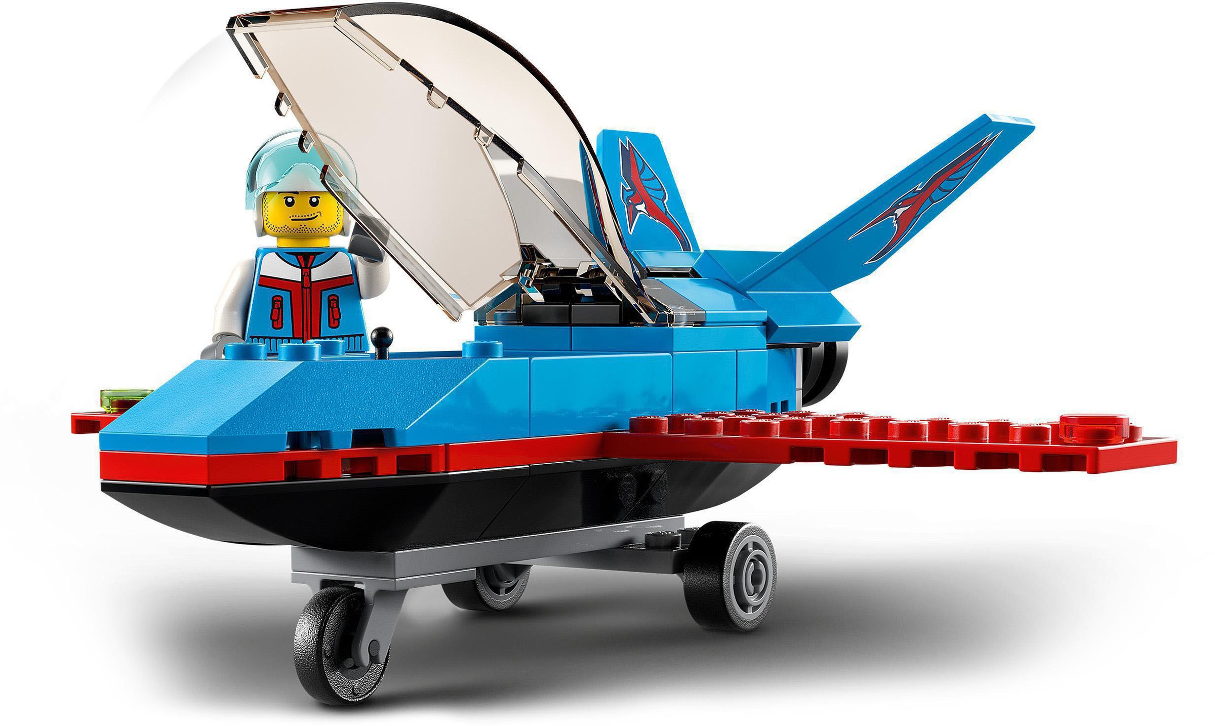 LEGO® Konstruktionsspielsteine »Stuntflugzeug (60323), LEGO® City«, (59 St.)