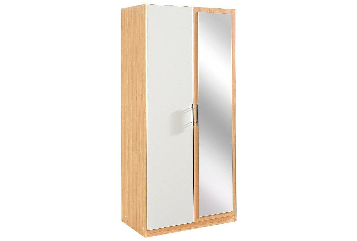 Wimex Kleiderschrank »Cliff Schlafzimmerschrank Garderobe Schrank Bestseller«, Mit Ganzkörperspiegel ideal für jeden Raum